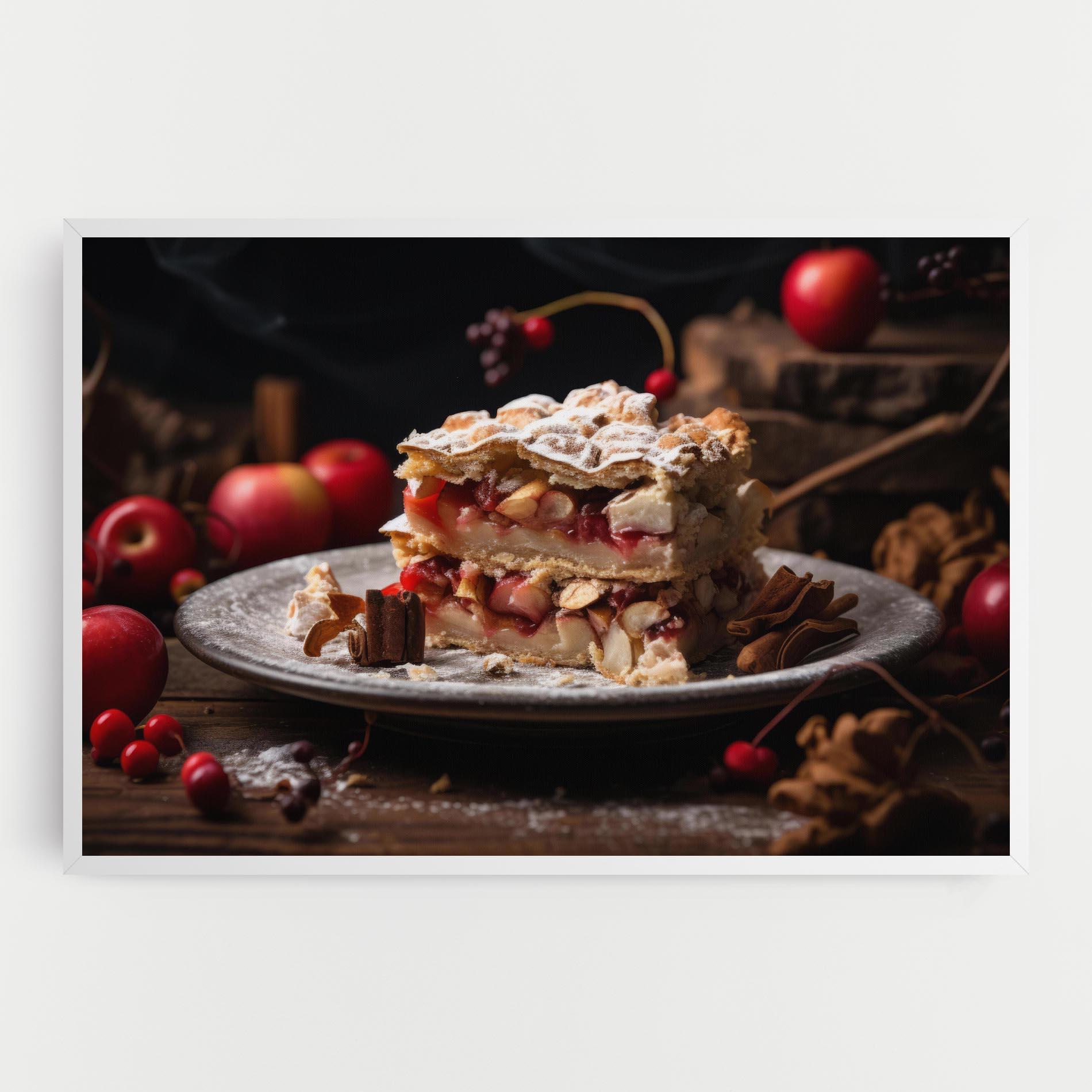 Leinwandbild Apple Cinnamon mockup 0