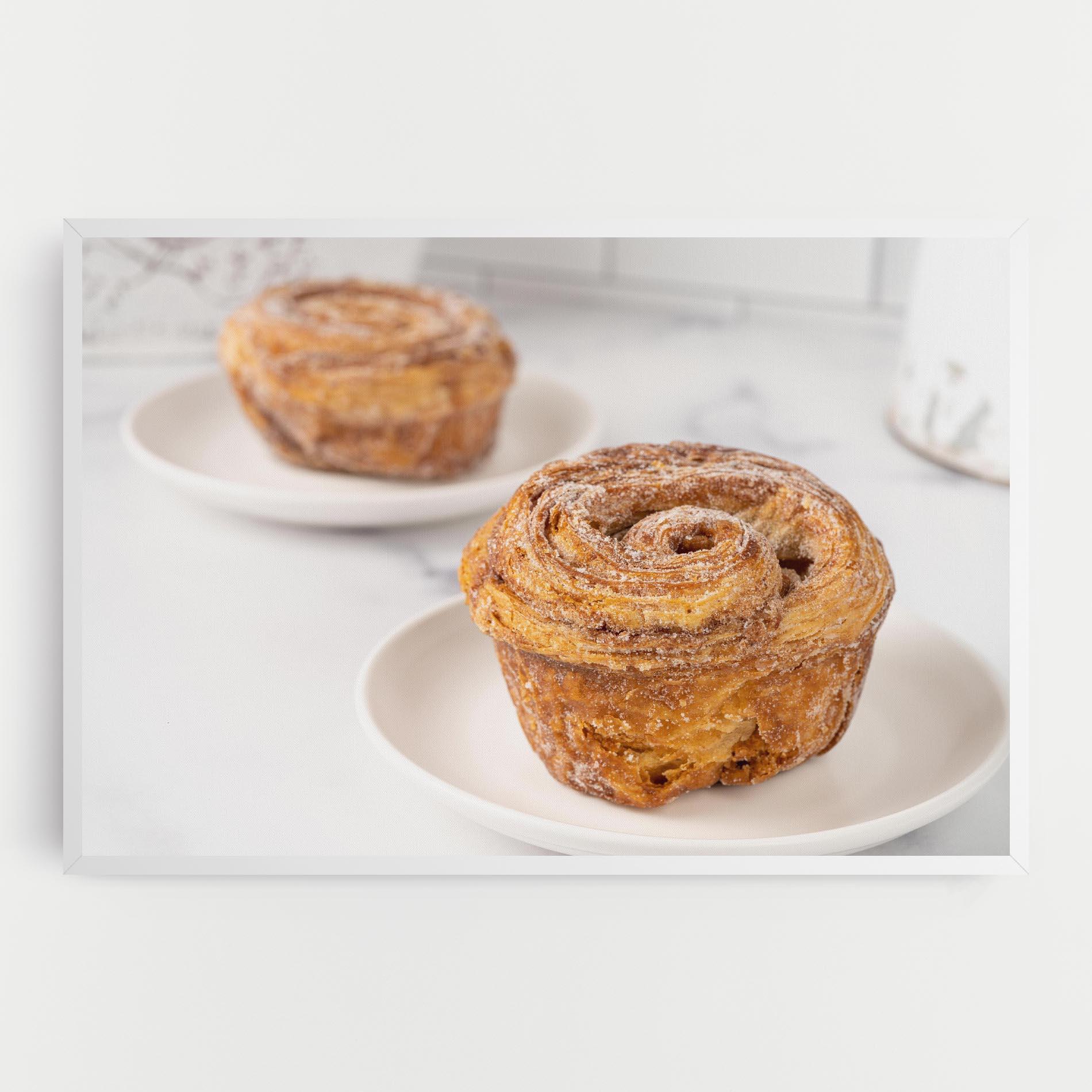 Leinwandbild Cinnamon Roll mockup 0