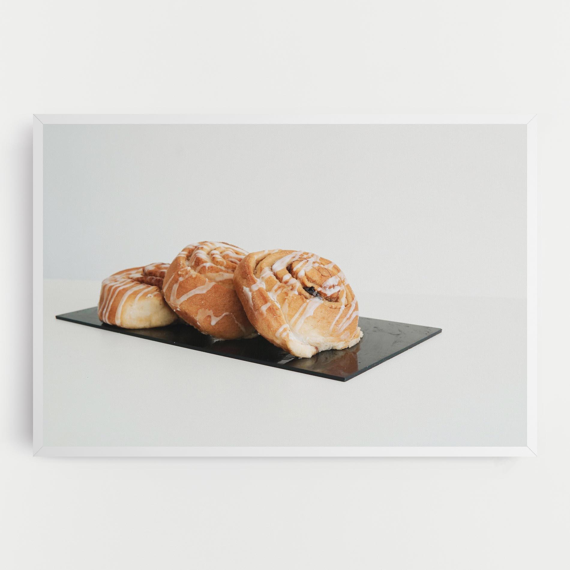 Leinwandbild Cinnamon Rolls mockup 0