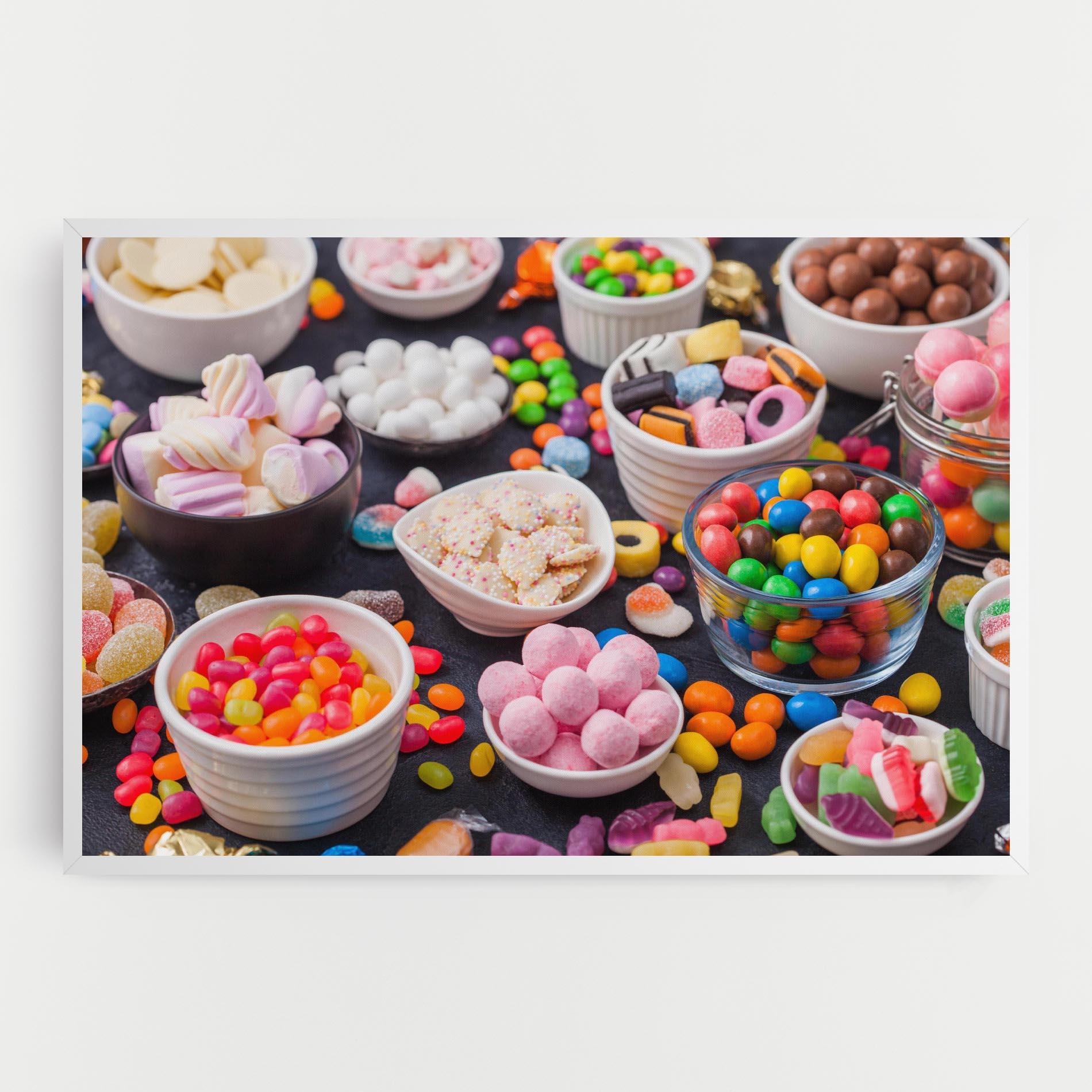 Leinwandbild Lollipop Candies mockup 0