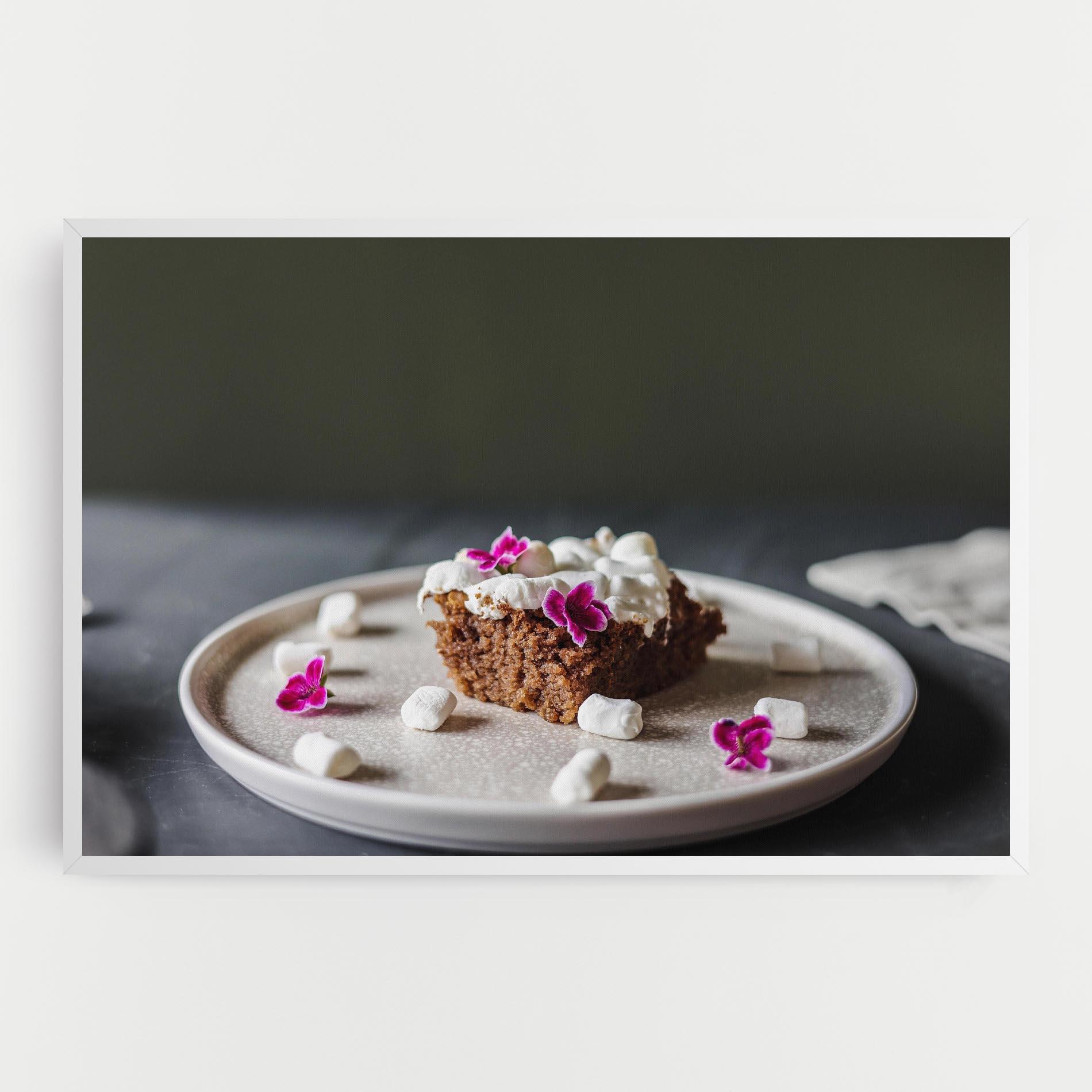 Leinwandbild Marshmallow Cake mockup 0