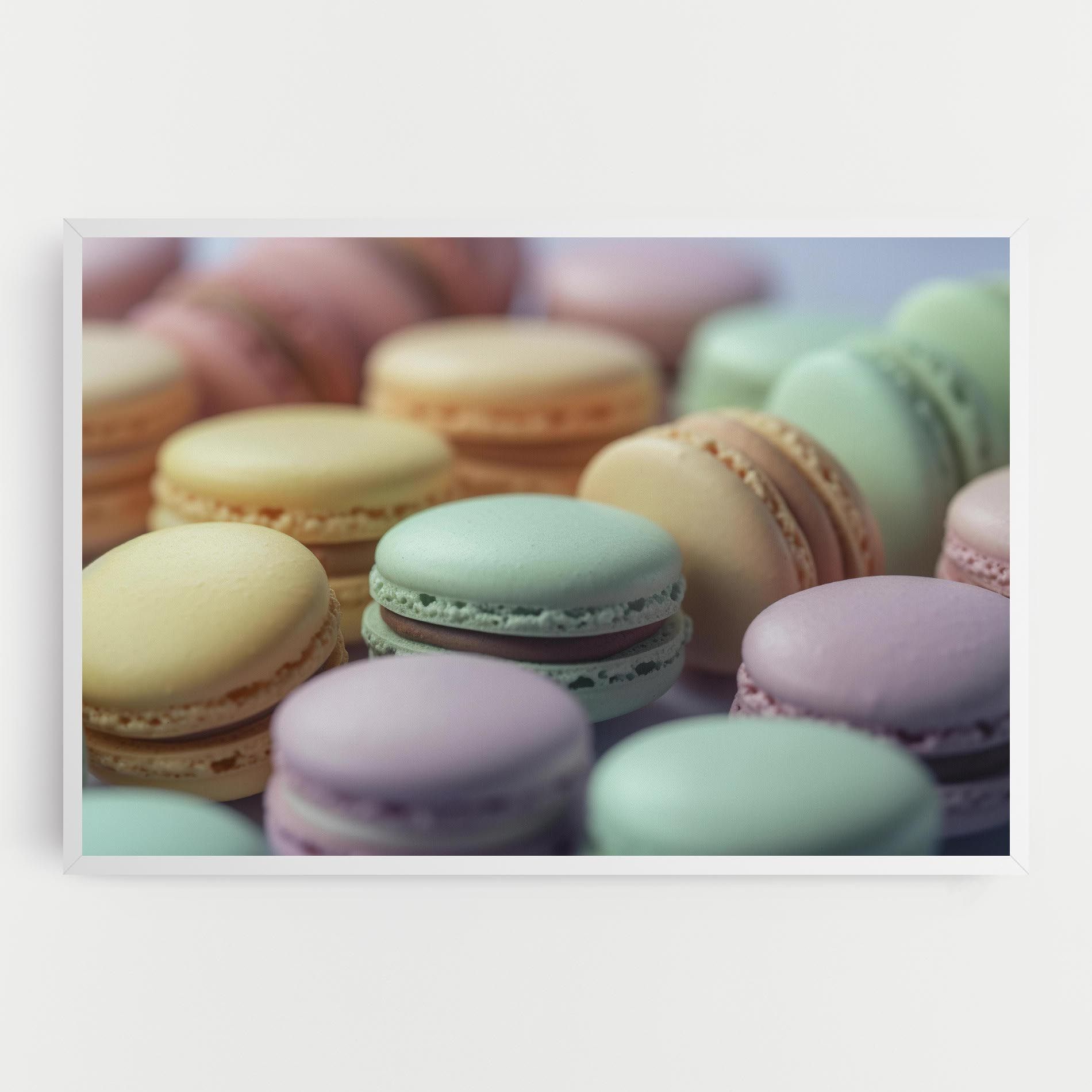 Pastel Macarons mockup 0