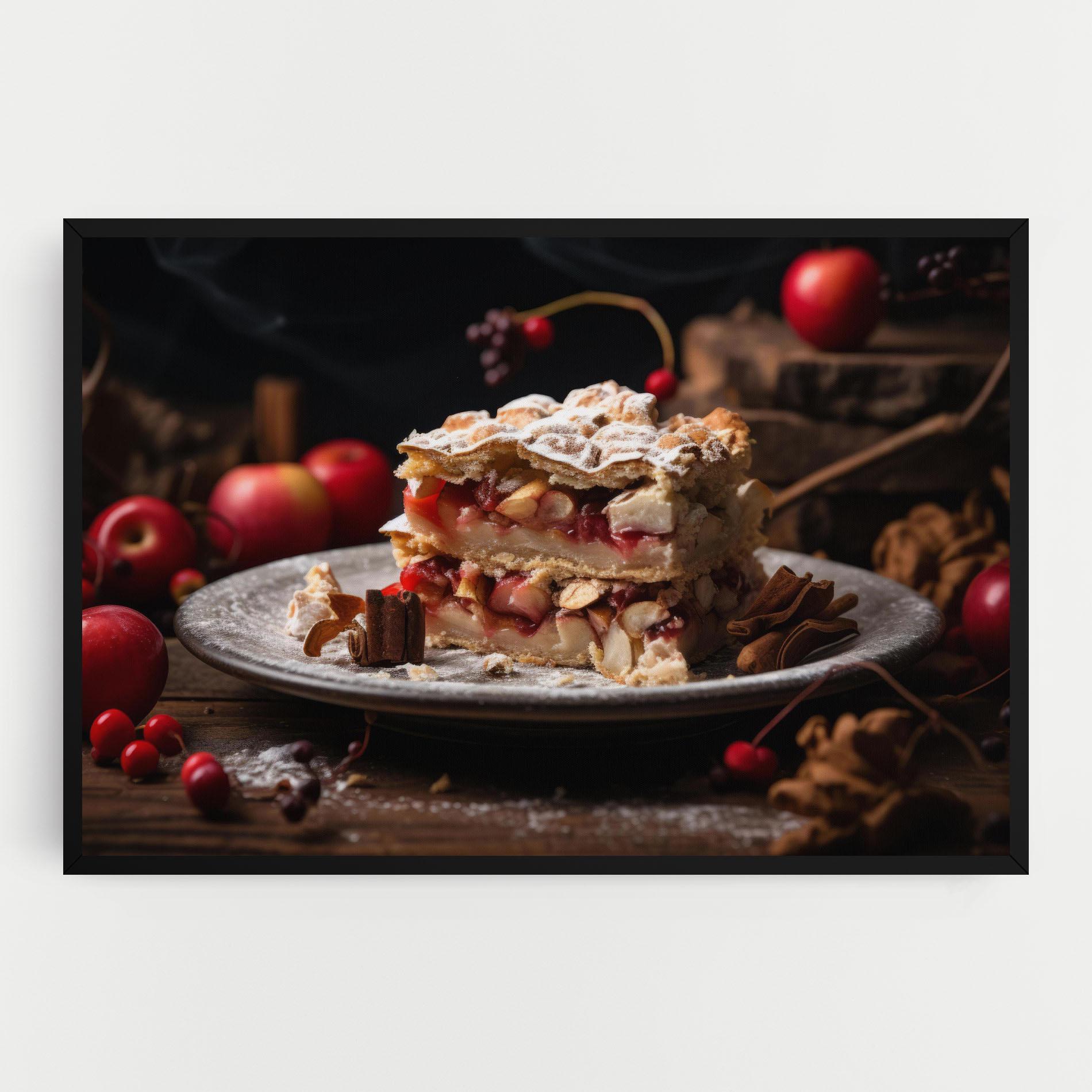 Leinwandbild Apple Cinnamon mockup 0