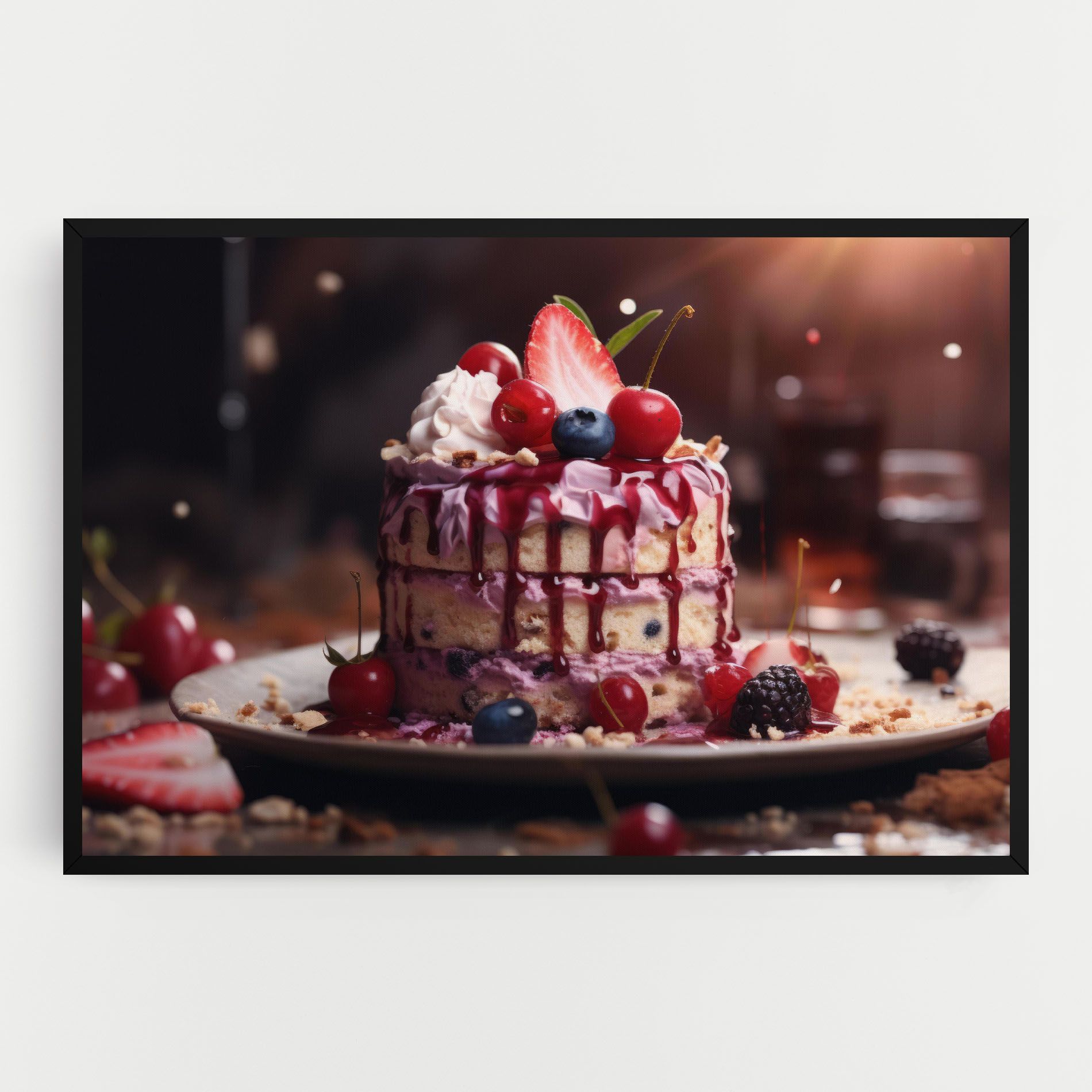 Berries Dessert mockup 0