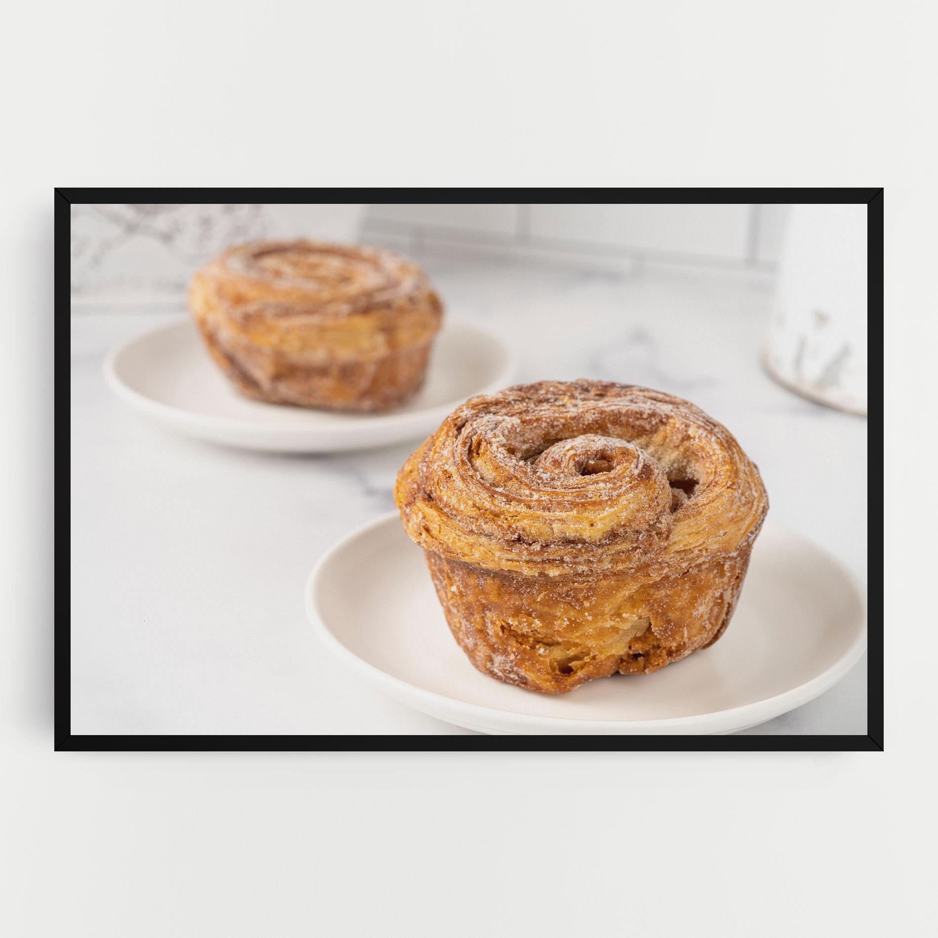 Leinwandbild Cinnamon Roll mockup 0