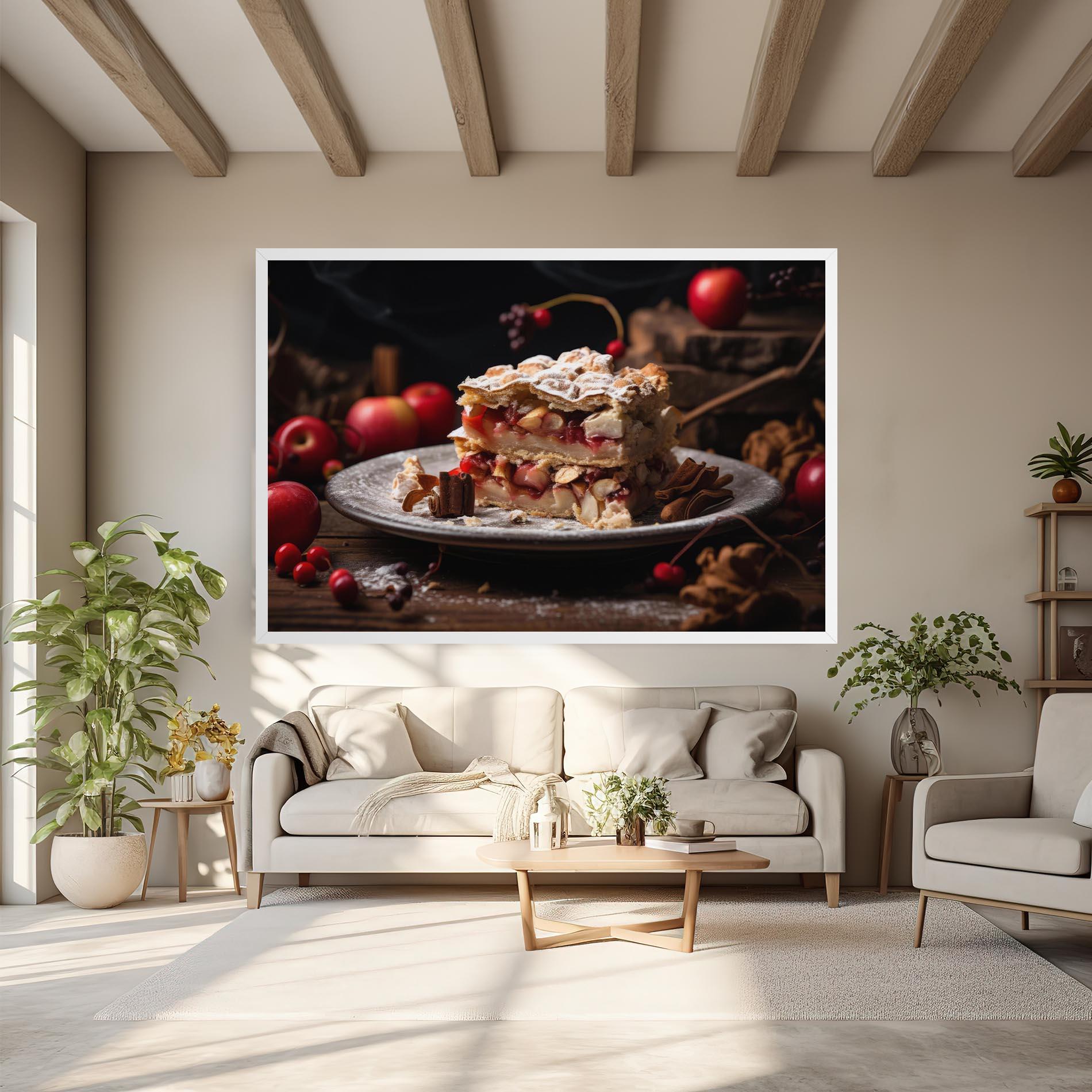 Leinwandbild Apple Cinnamon mockup 6