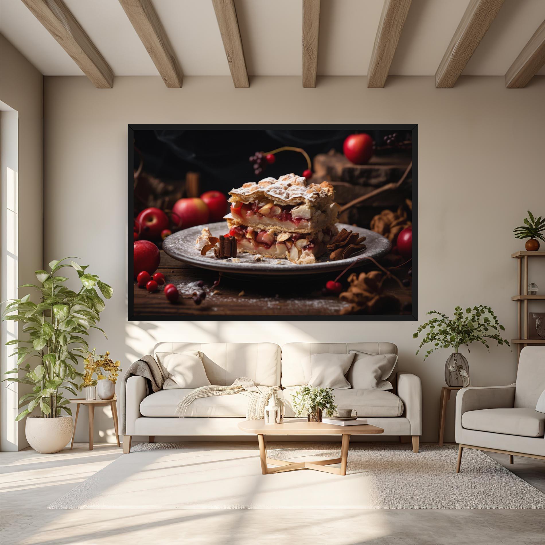 Leinwandbild Apple Cinnamon mockup 6