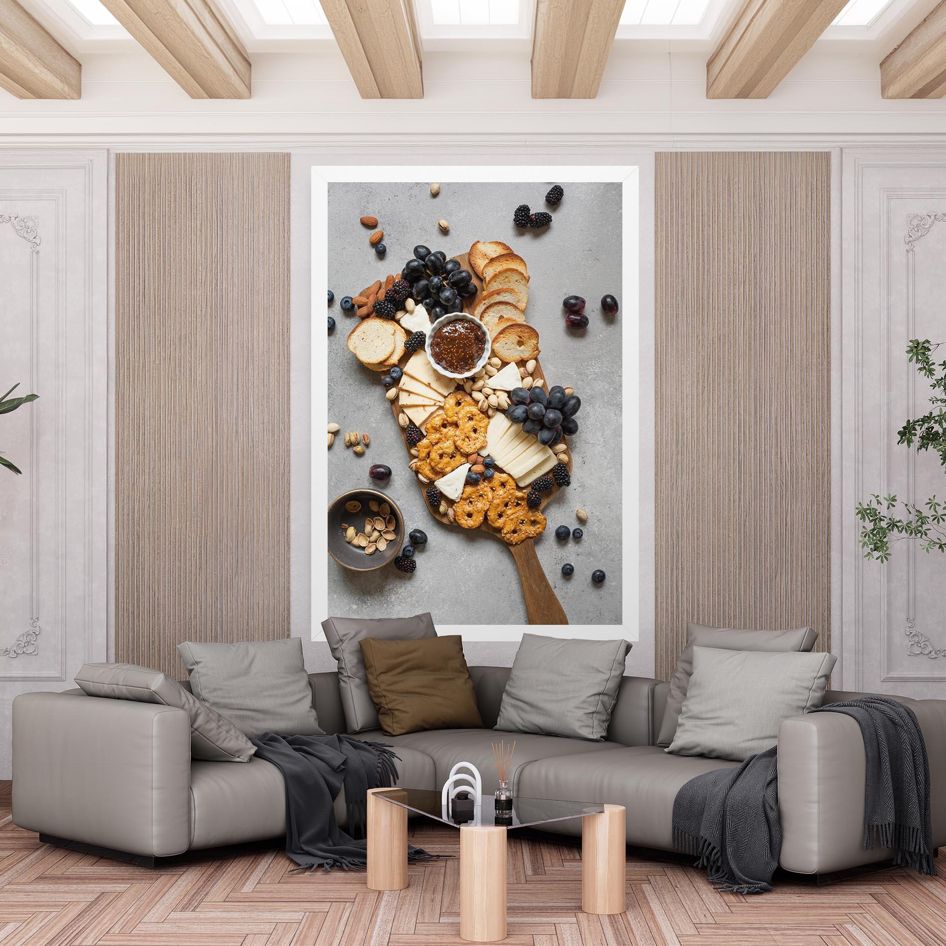 Leinwandbild Appetizers mockup 6