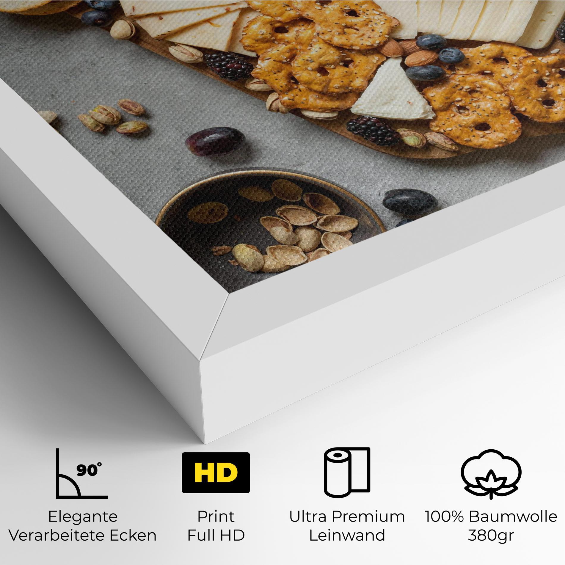 Leinwandbild Appetizers mockup 4
