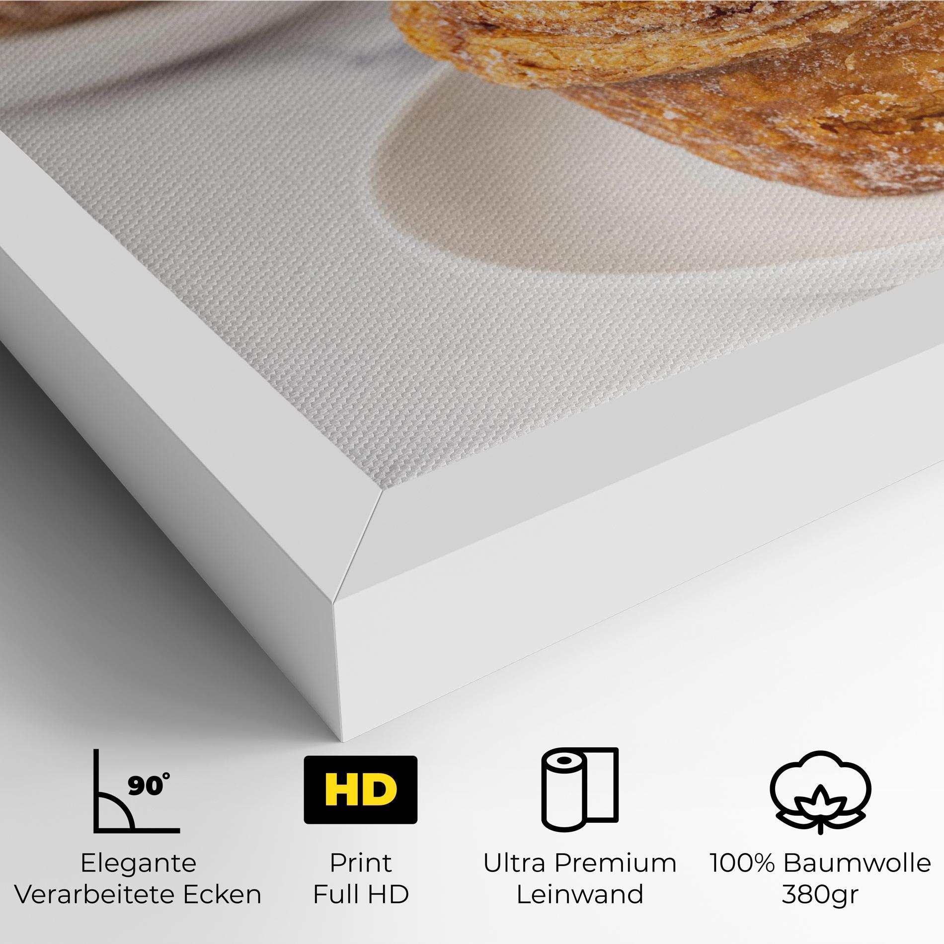 Leinwandbild Cinnamon Roll mockup 4
