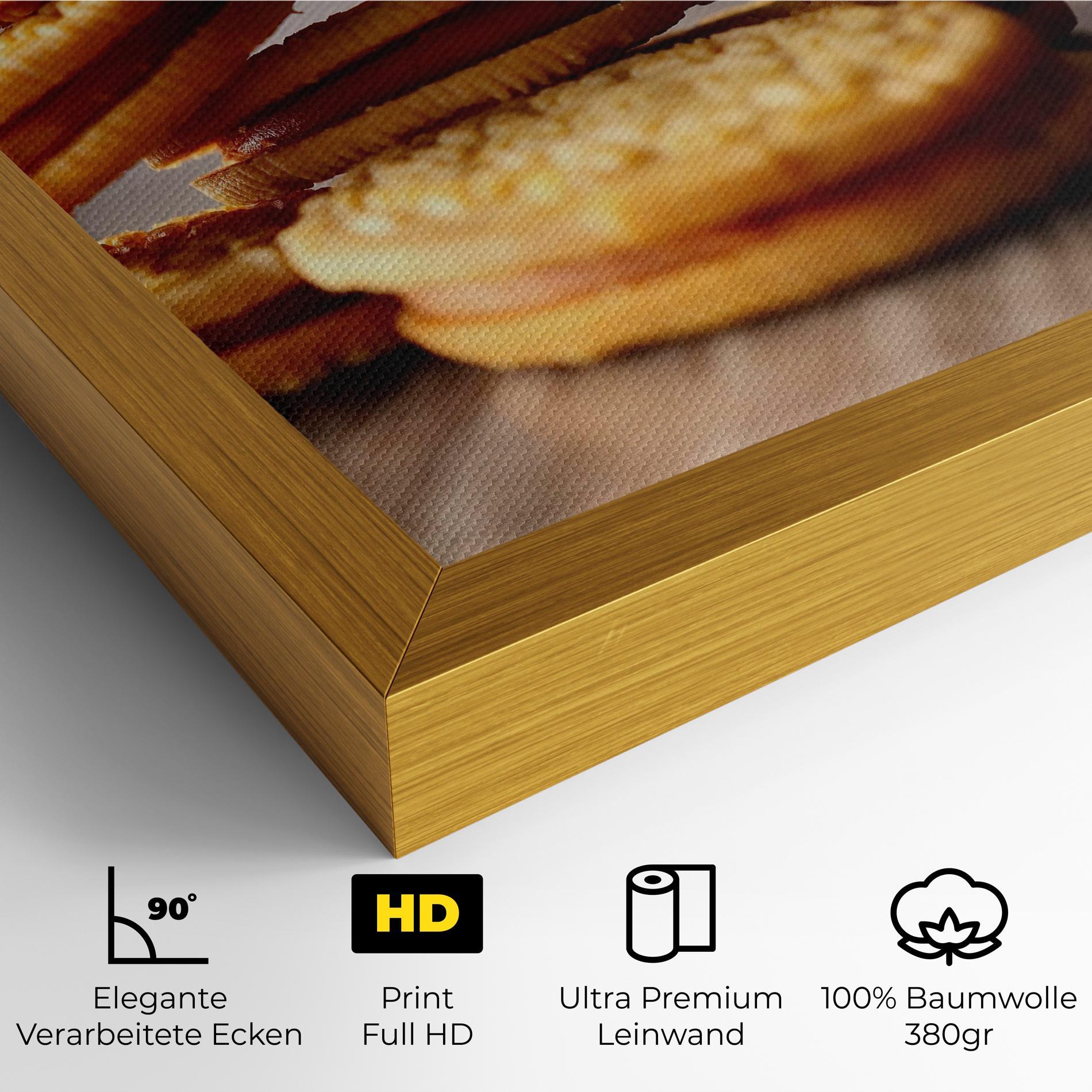 Leinwandbild Biscuits mockup 4