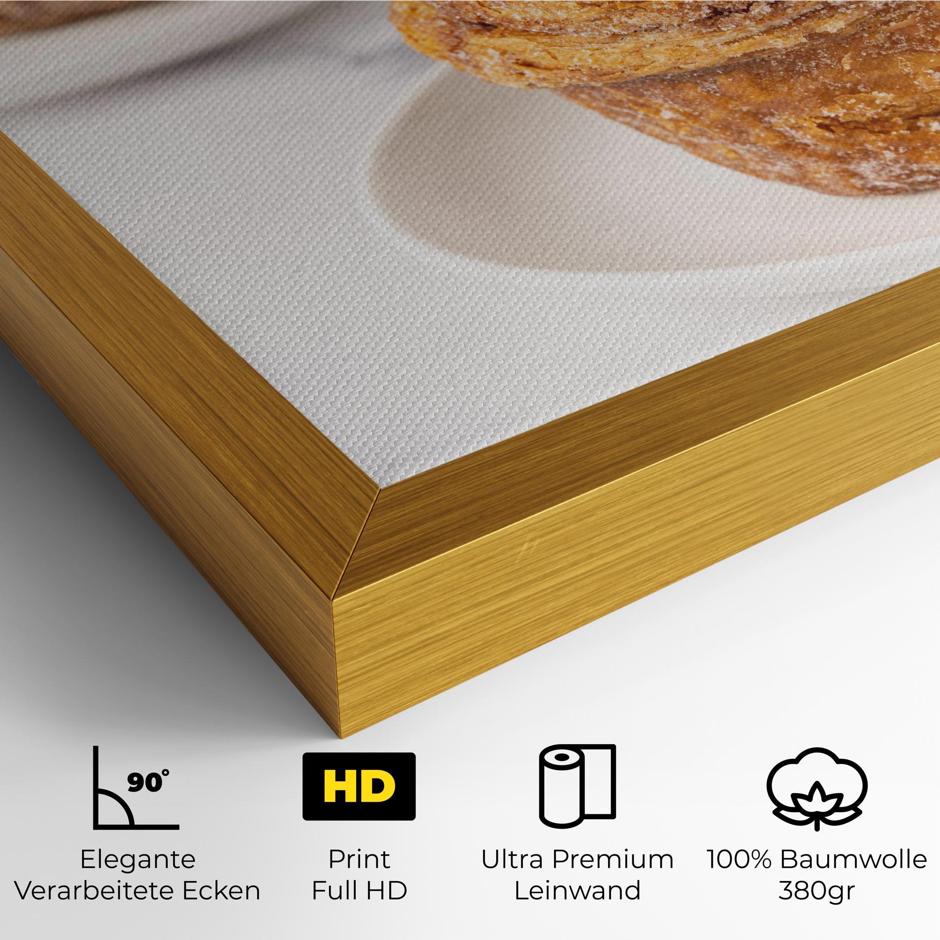 Leinwandbild Cinnamon Roll mockup 4