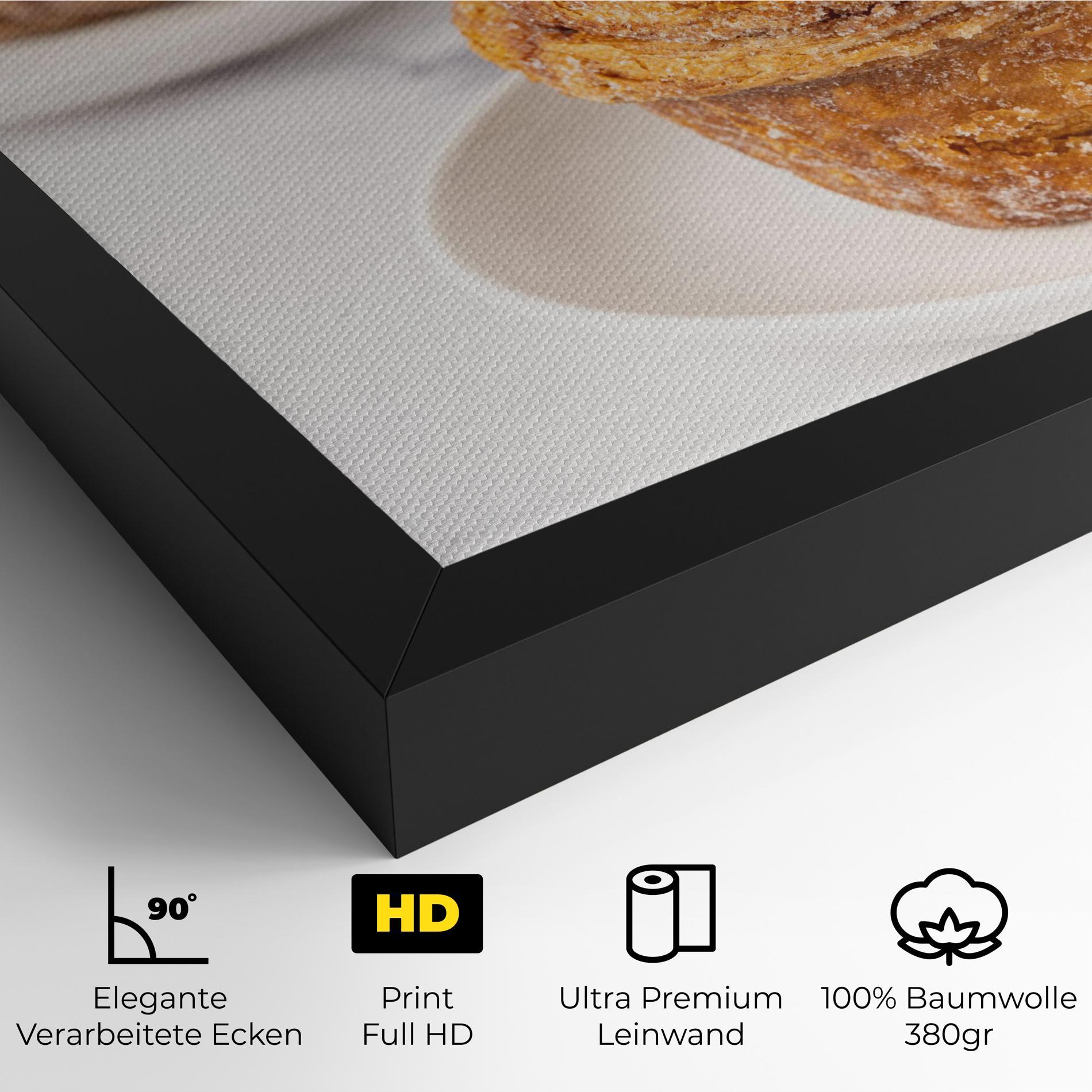Leinwandbild Cinnamon Roll mockup 4