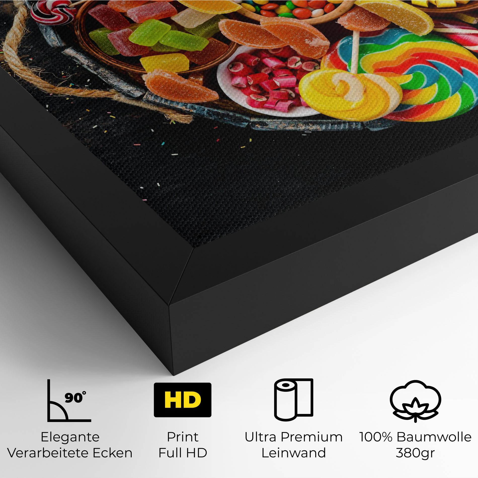 Leinwandbild Colorful Sweets mockup 4