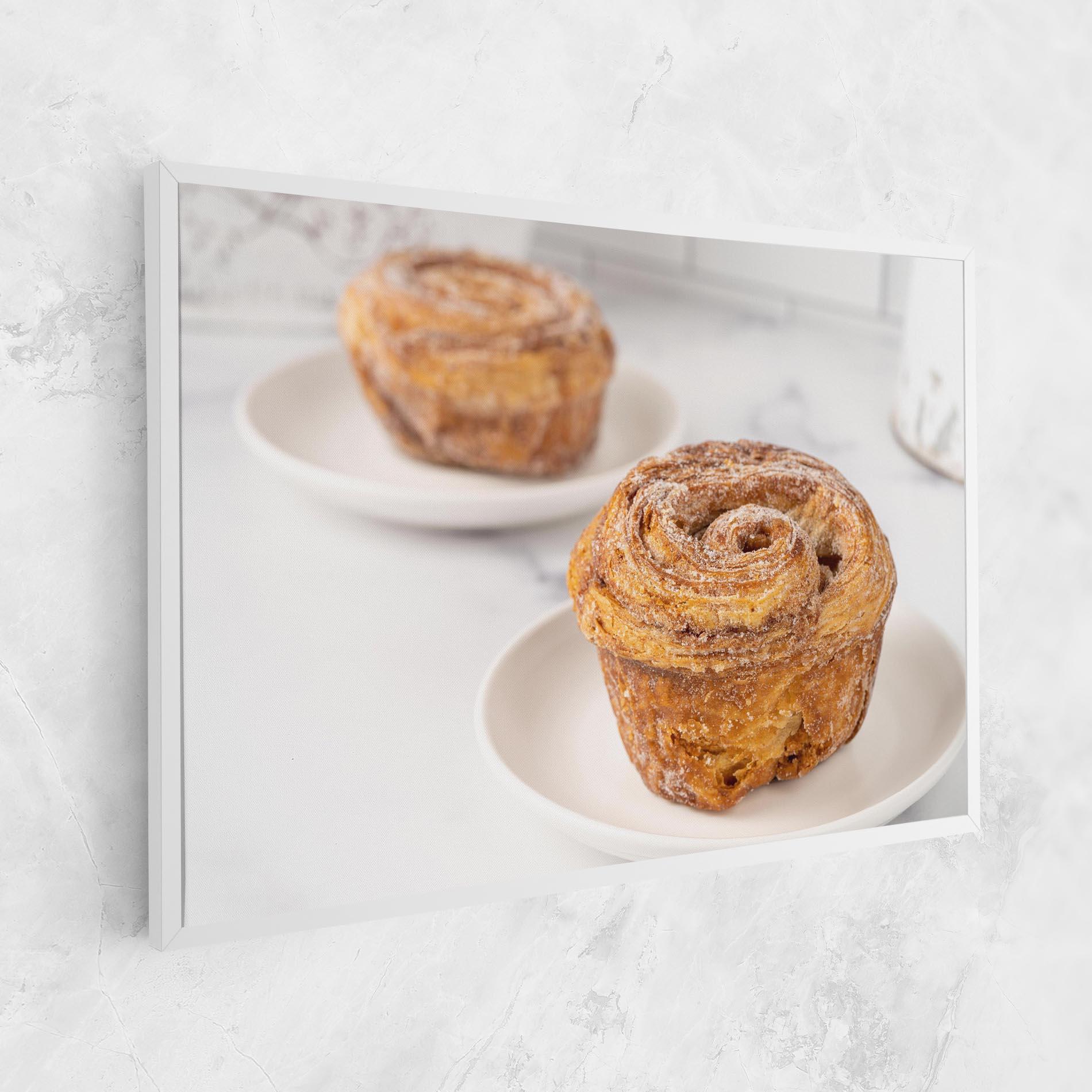 Leinwandbild Cinnamon Roll mockup 1