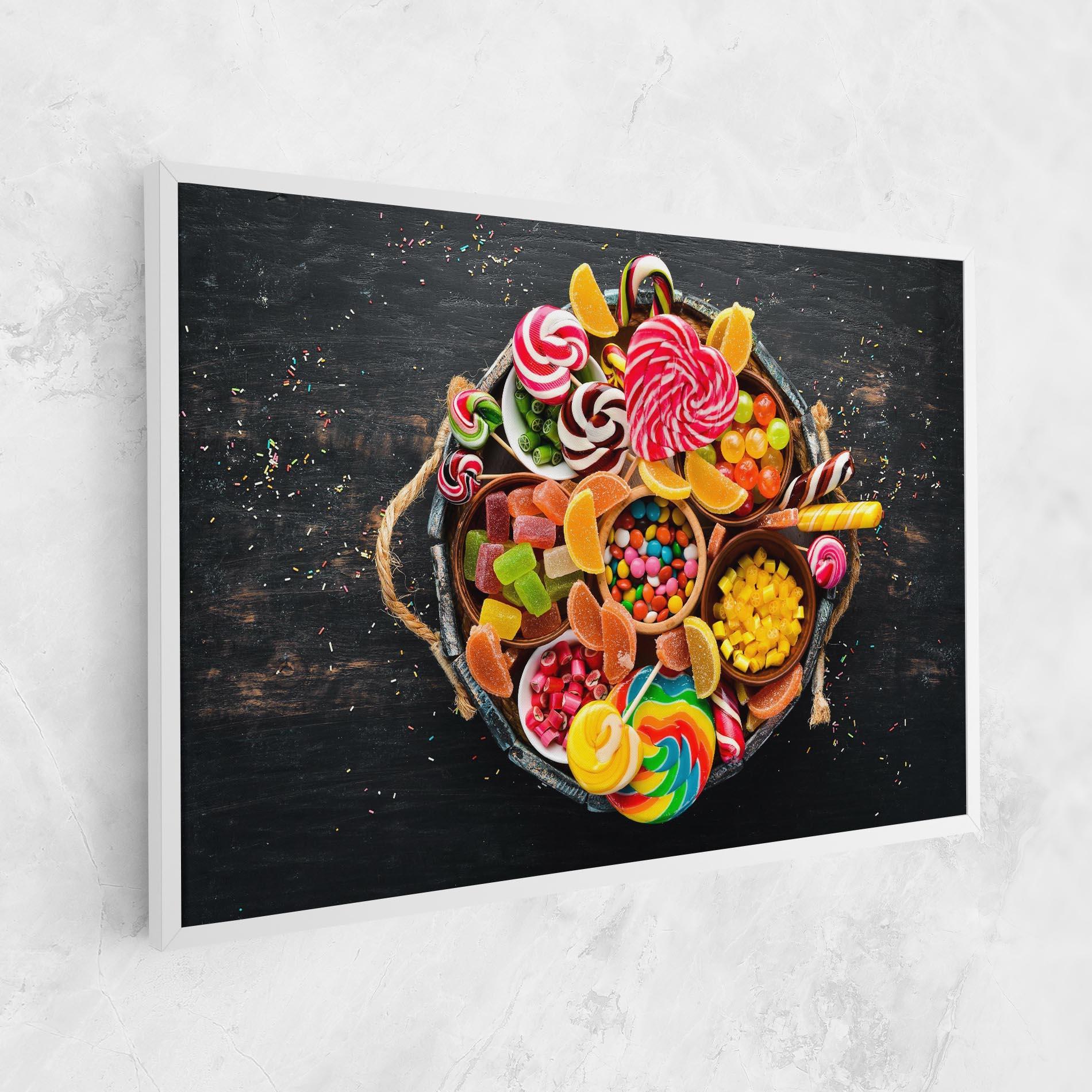 Leinwandbild Colorful Sweets mockup 1