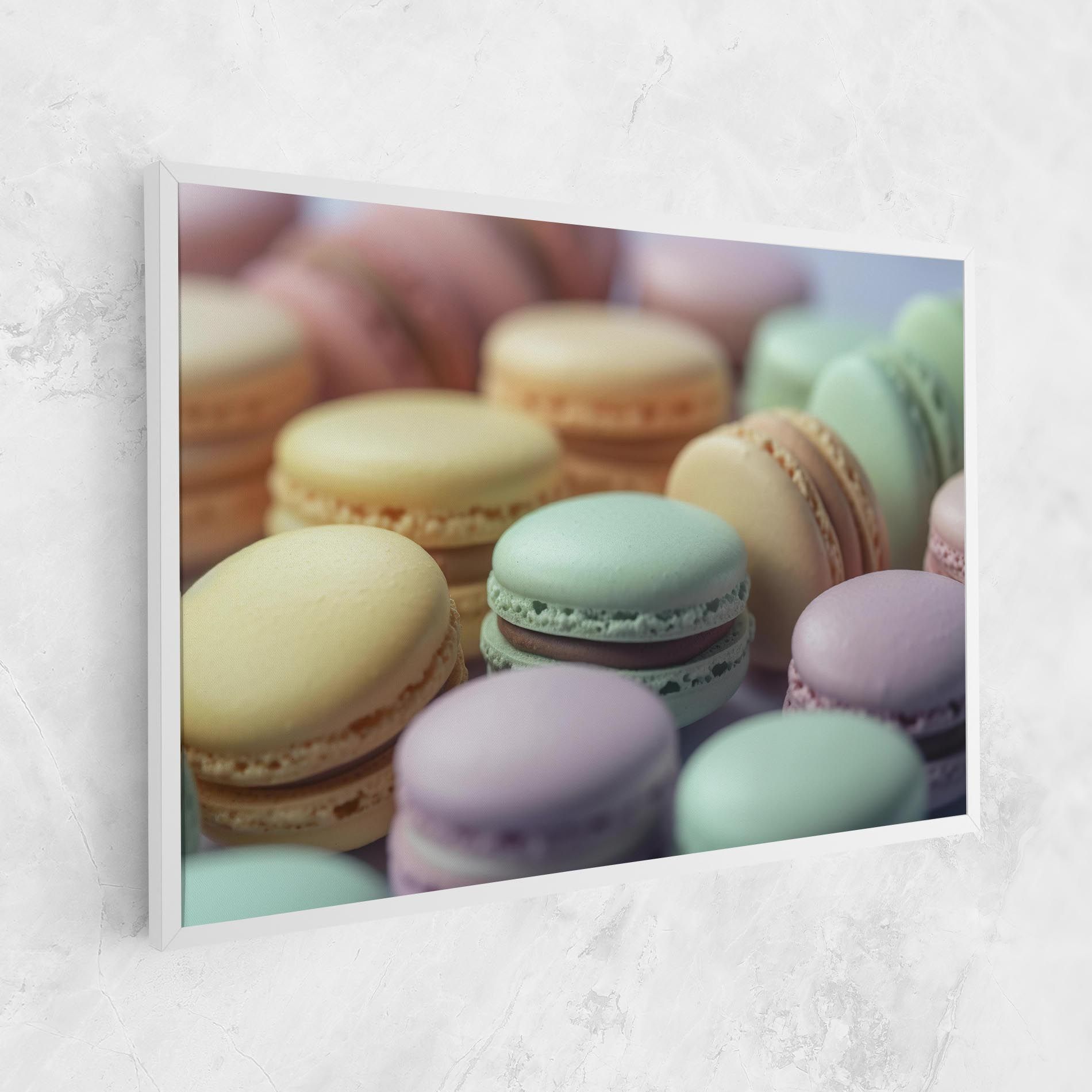 Pastel Macarons mockup 1