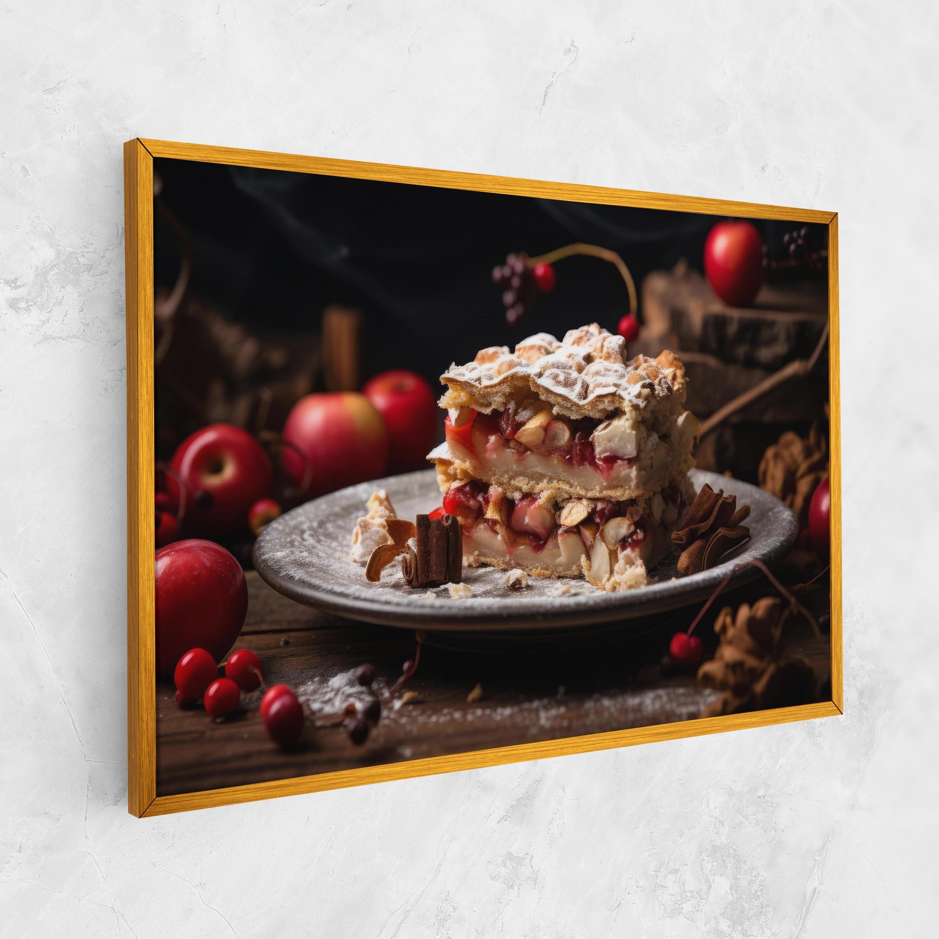 Leinwandbild Apple Cinnamon mockup 1