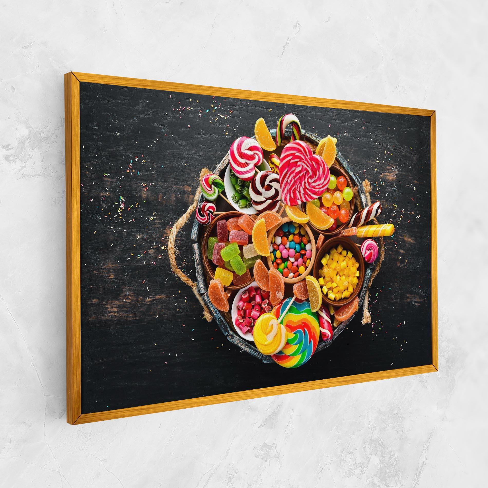 Leinwandbild Colorful Sweets mockup 1