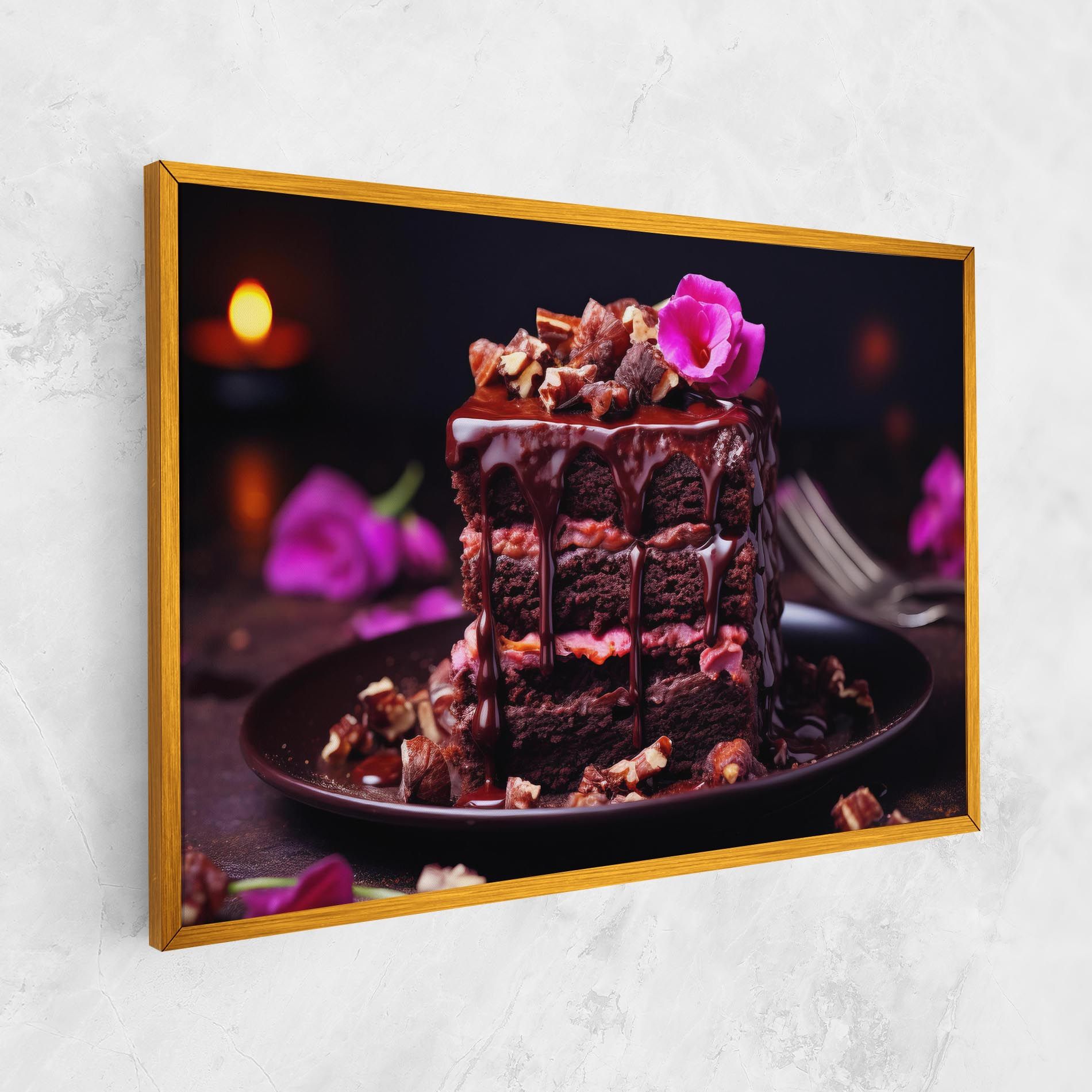 Pink Flower Cake mockup 1