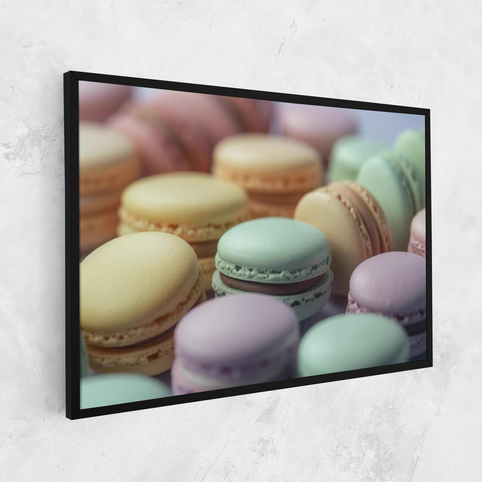 Pastel Macarons mockup 1