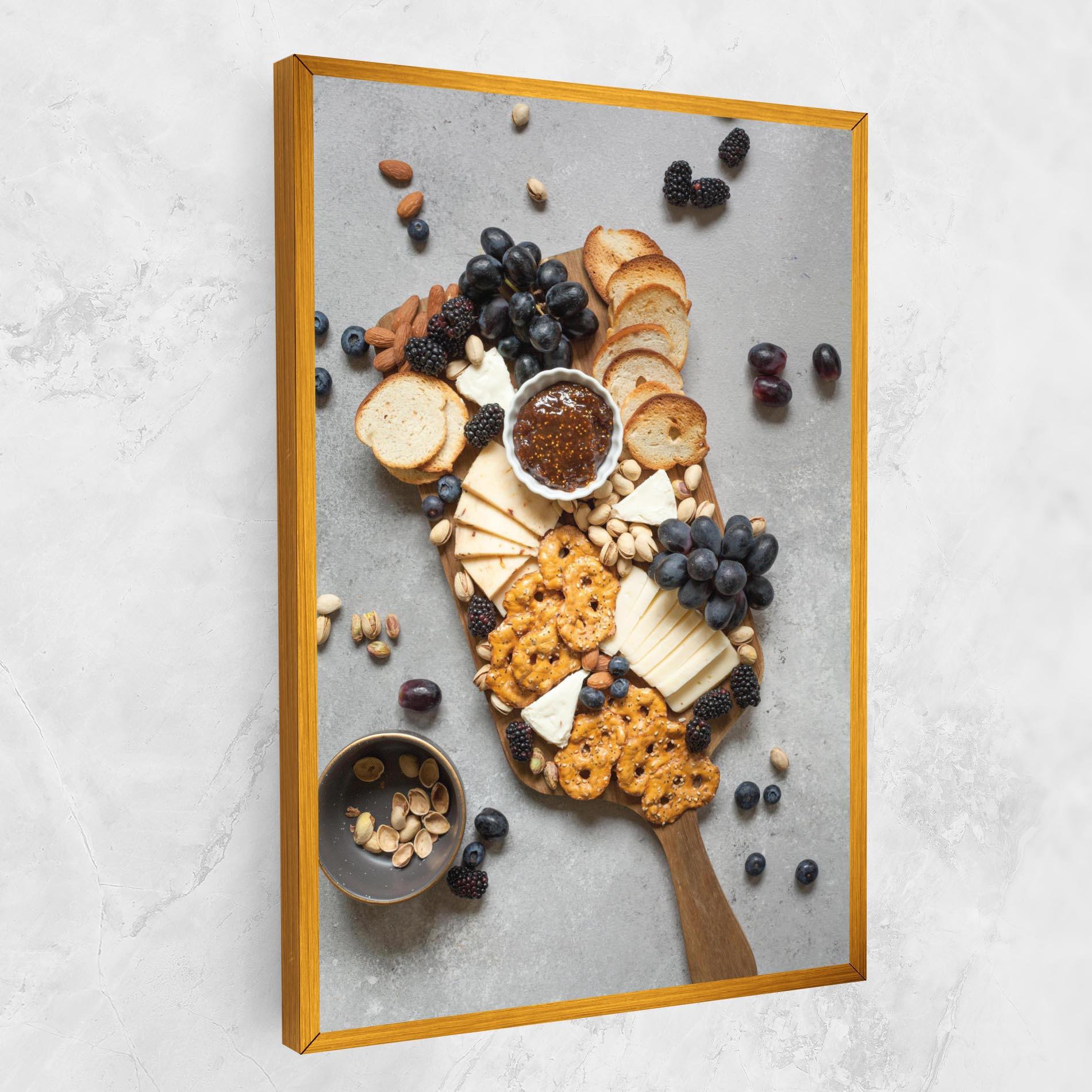 Leinwandbild Appetizers mockup 1