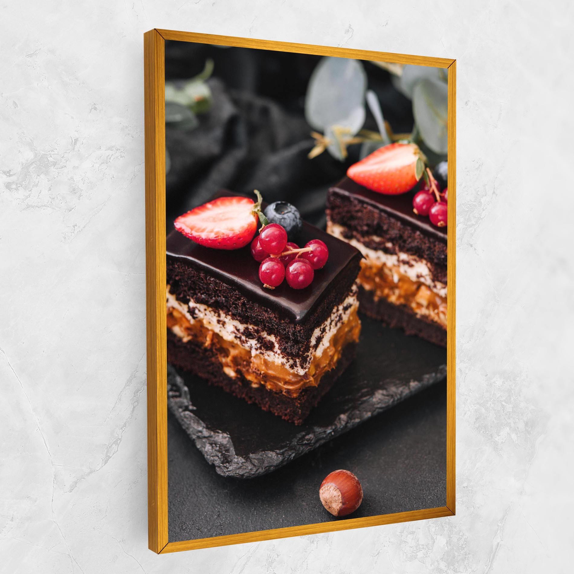 Chocolate Berries Cake mockup 1