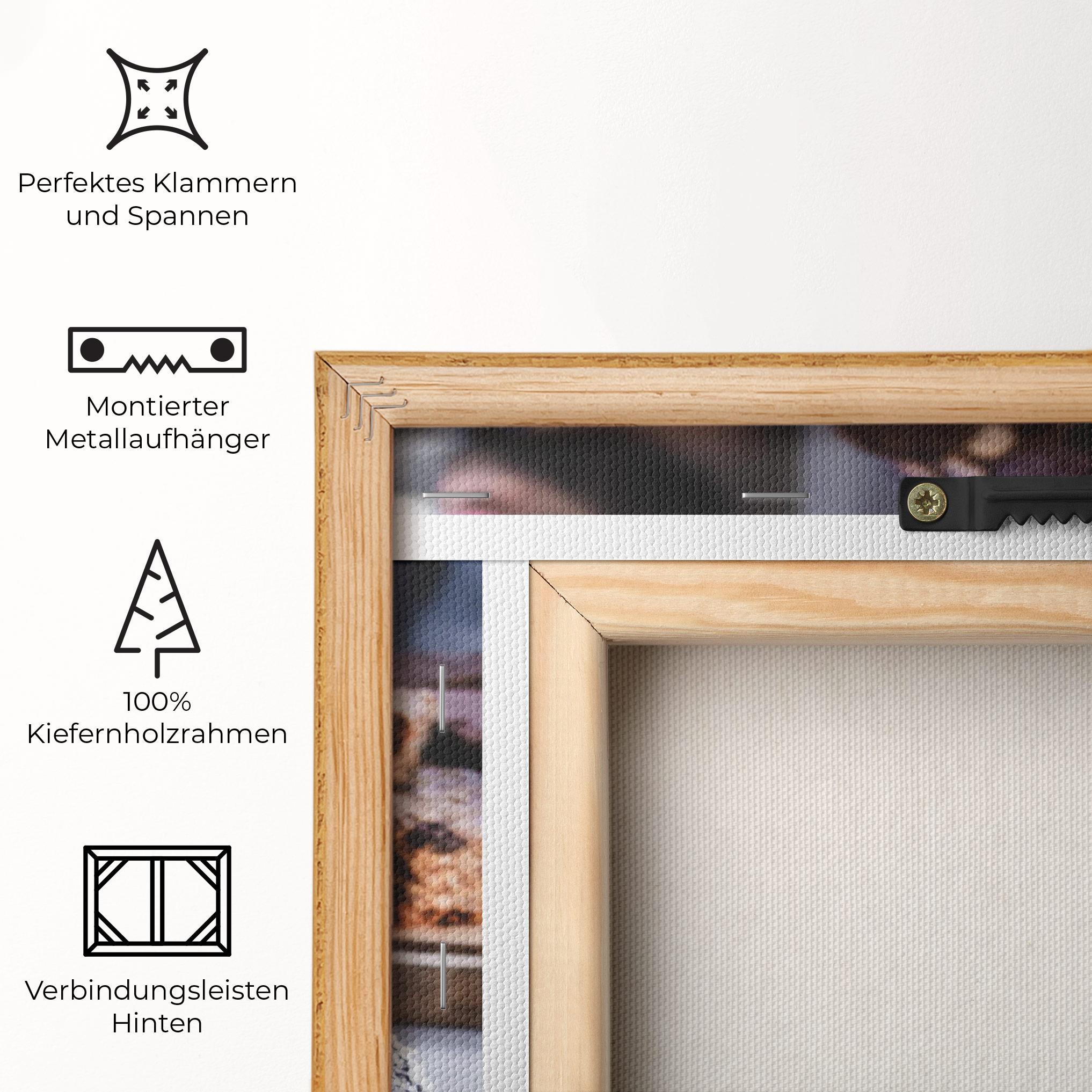 Leinwandbild Chocolate Balls mockup 5