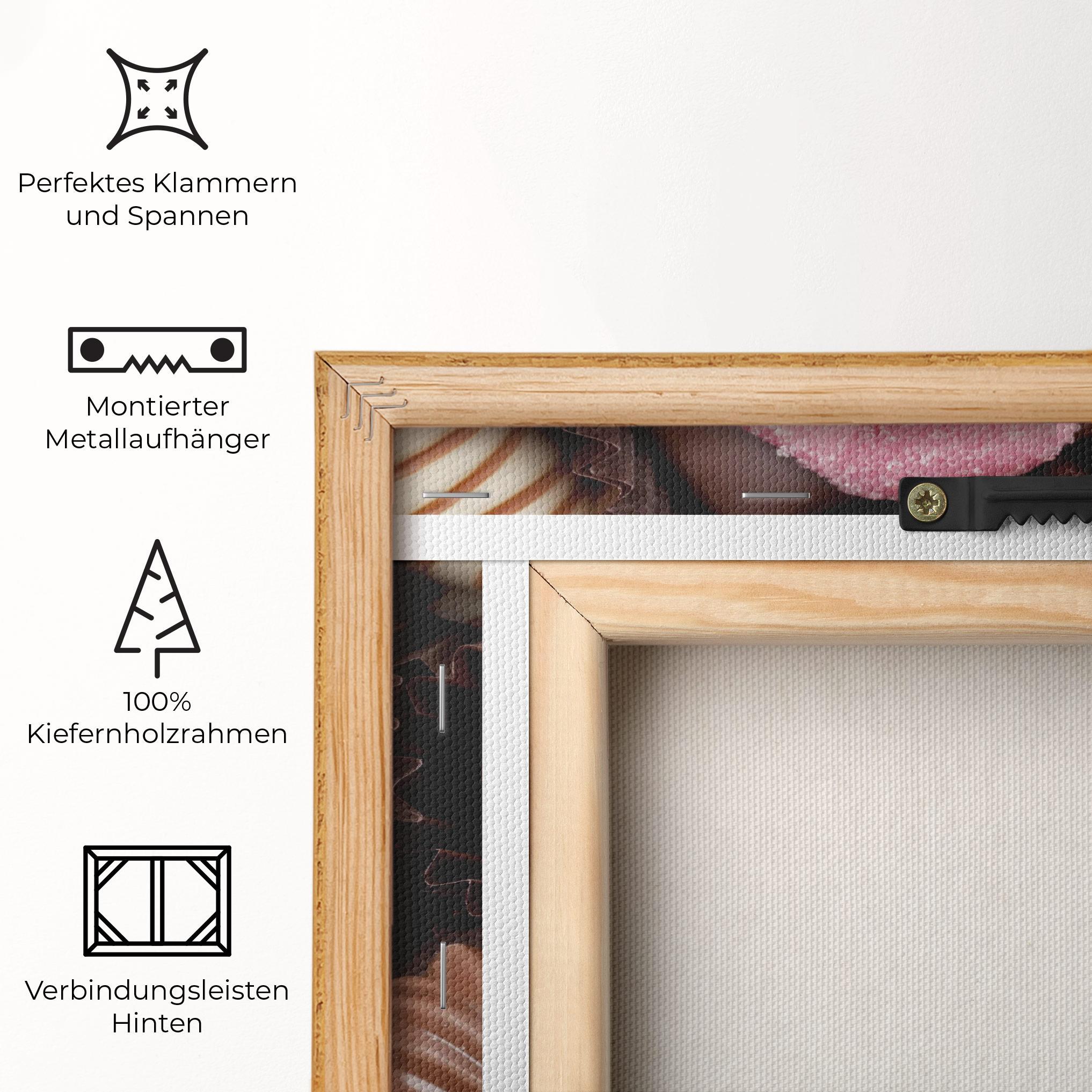 Leinwandbild Chocolate Bonbons mockup 5