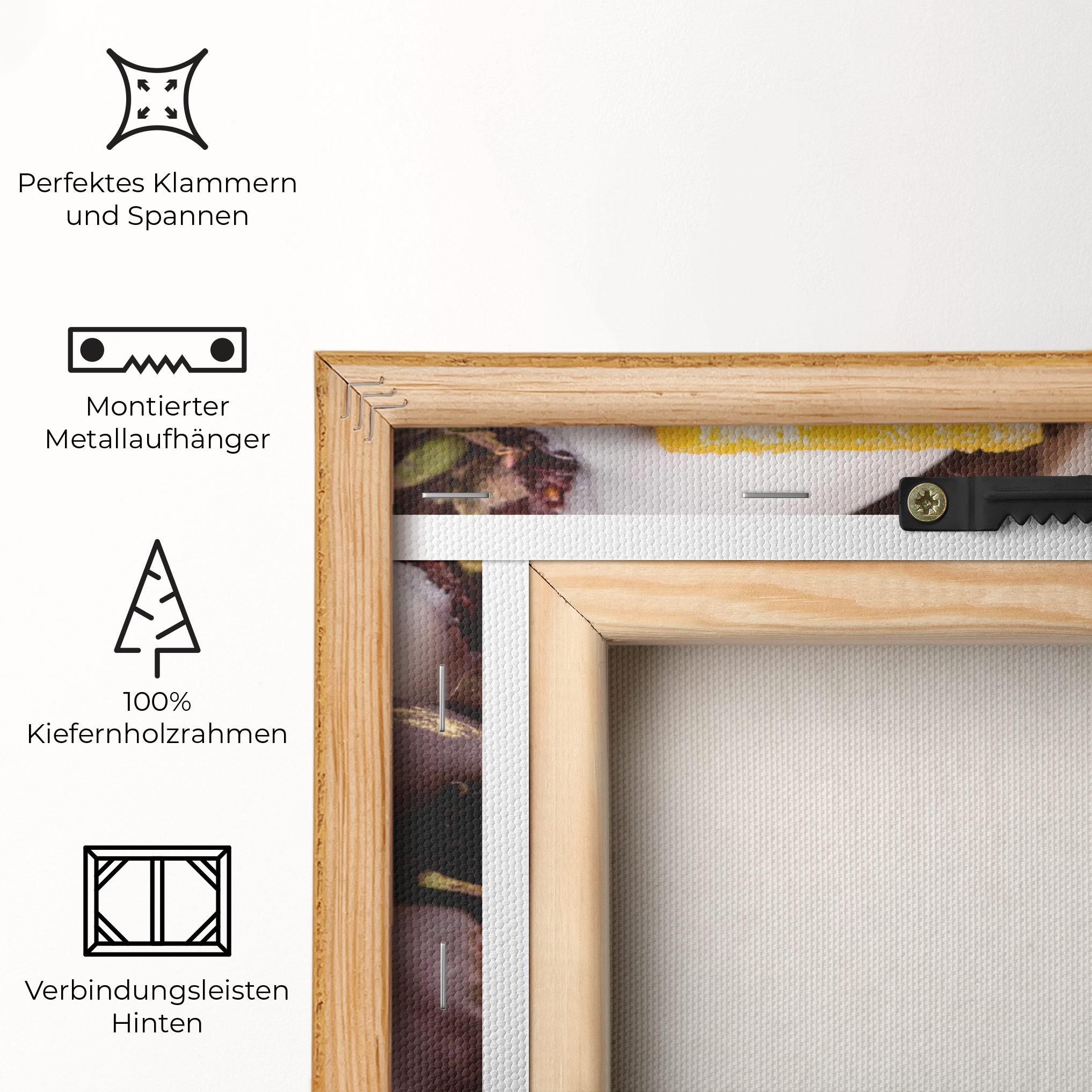 Leinwandbild Chocolate Covered mockup 5