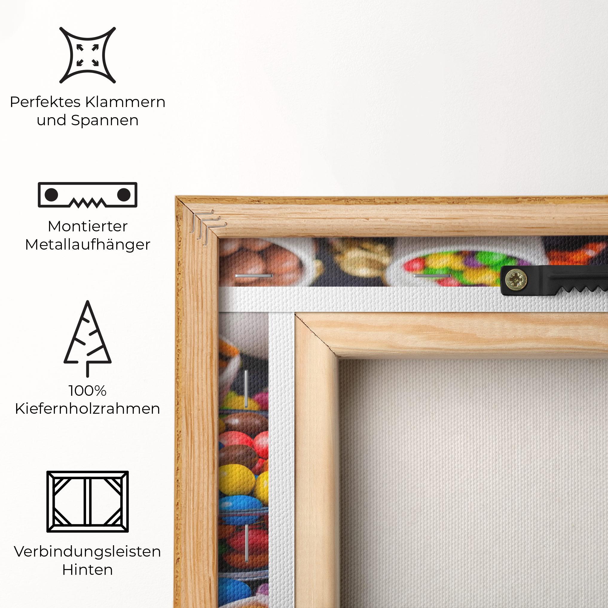 Leinwandbild Lollipop Candies mockup 5