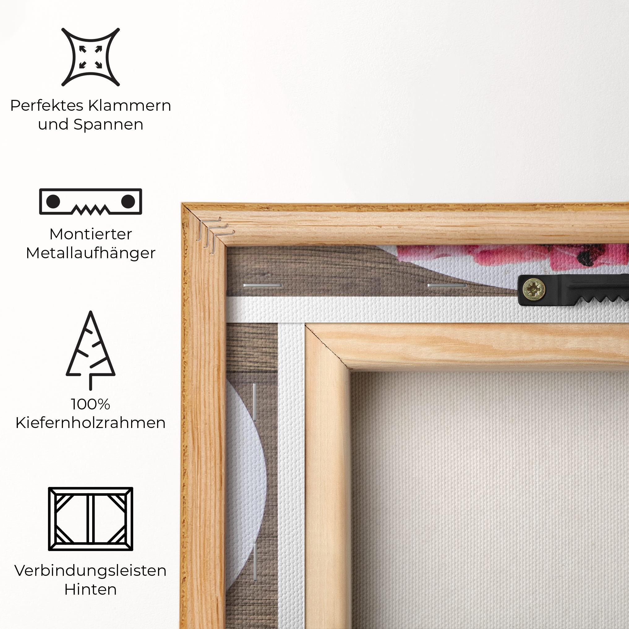 Leinwandbild Strawberry Pancakes mockup 5