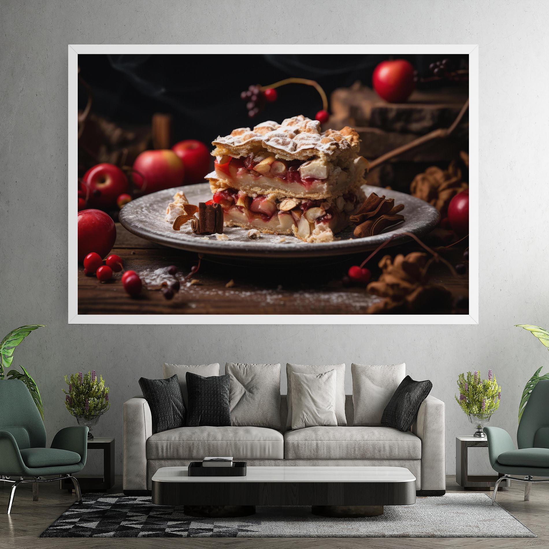 Leinwandbild Apple Cinnamon mockup 7