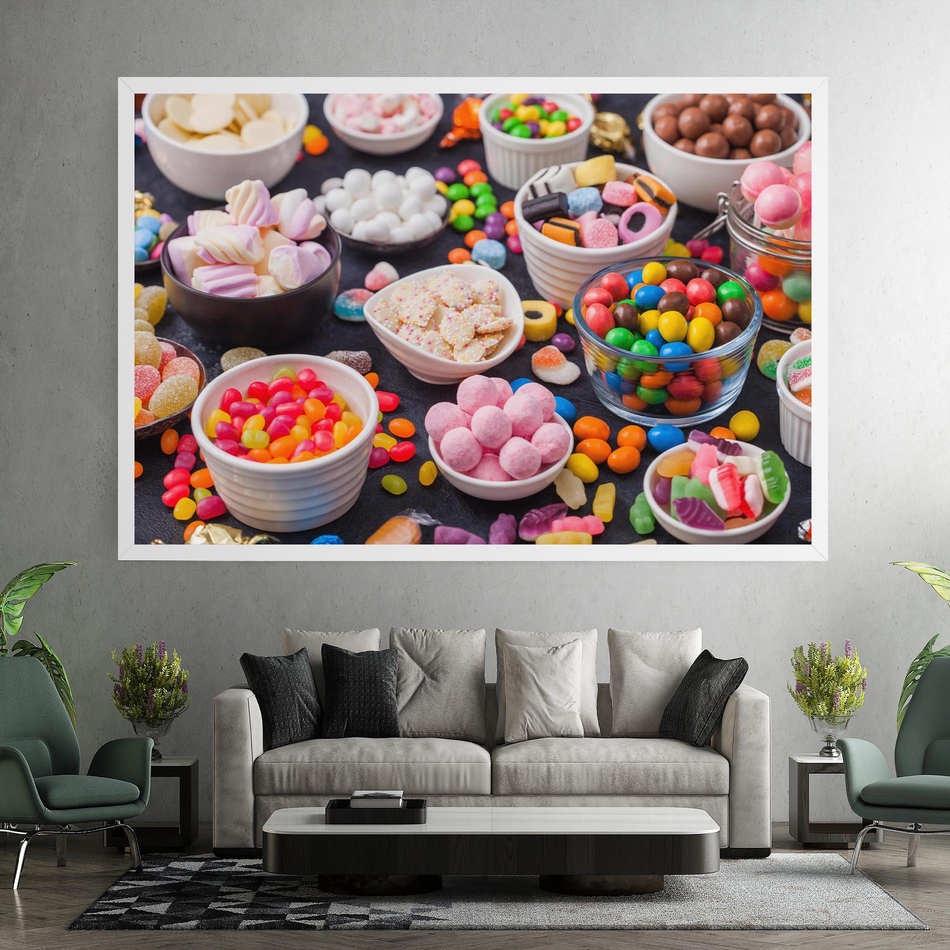 Leinwandbild Lollipop Candies mockup 7