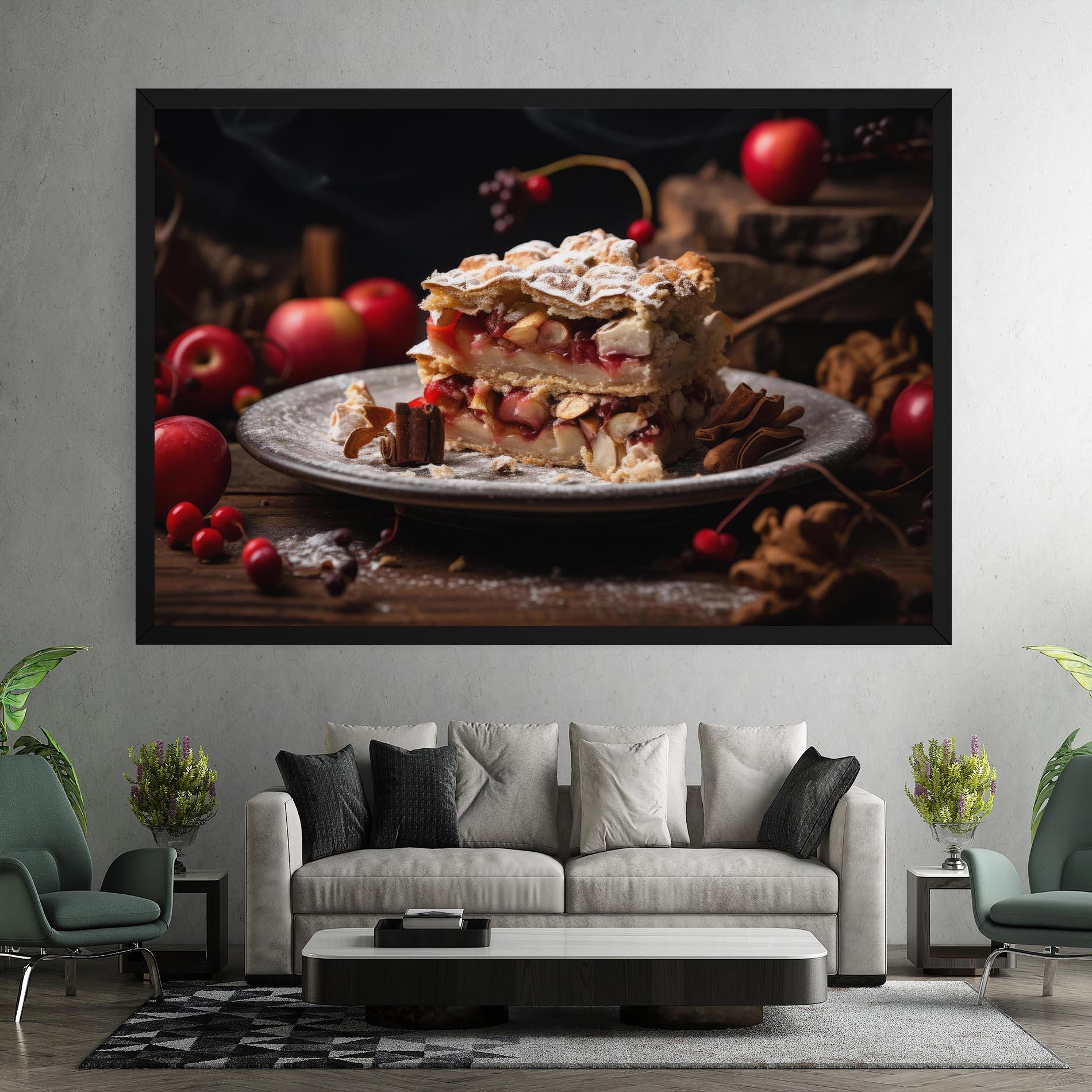 Leinwandbild Apple Cinnamon mockup 7