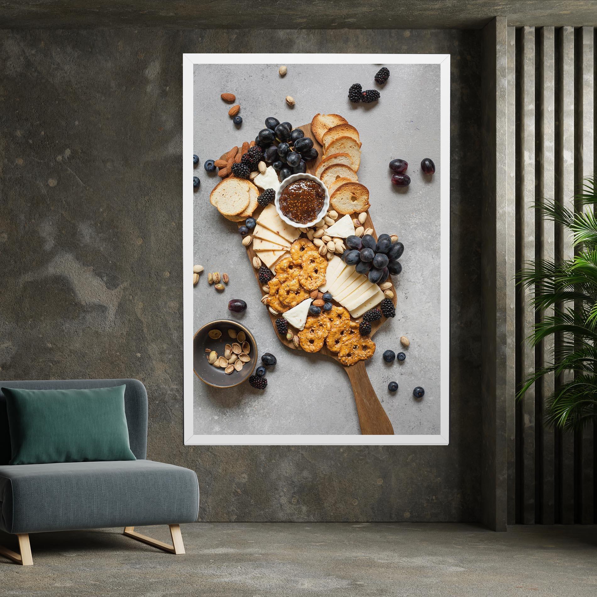 Leinwandbild Appetizers mockup 7