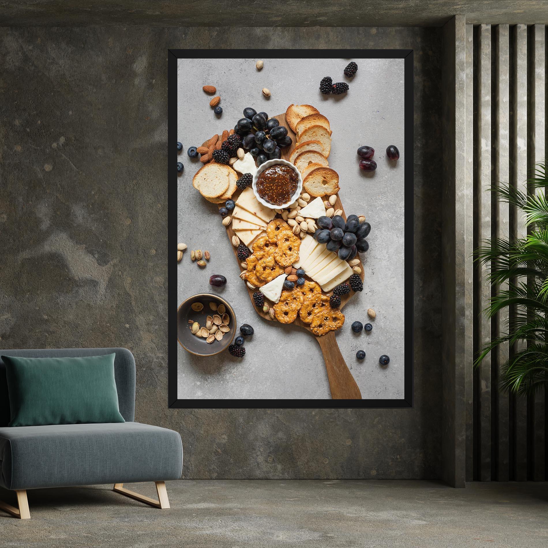 Leinwandbild Appetizers mockup 7