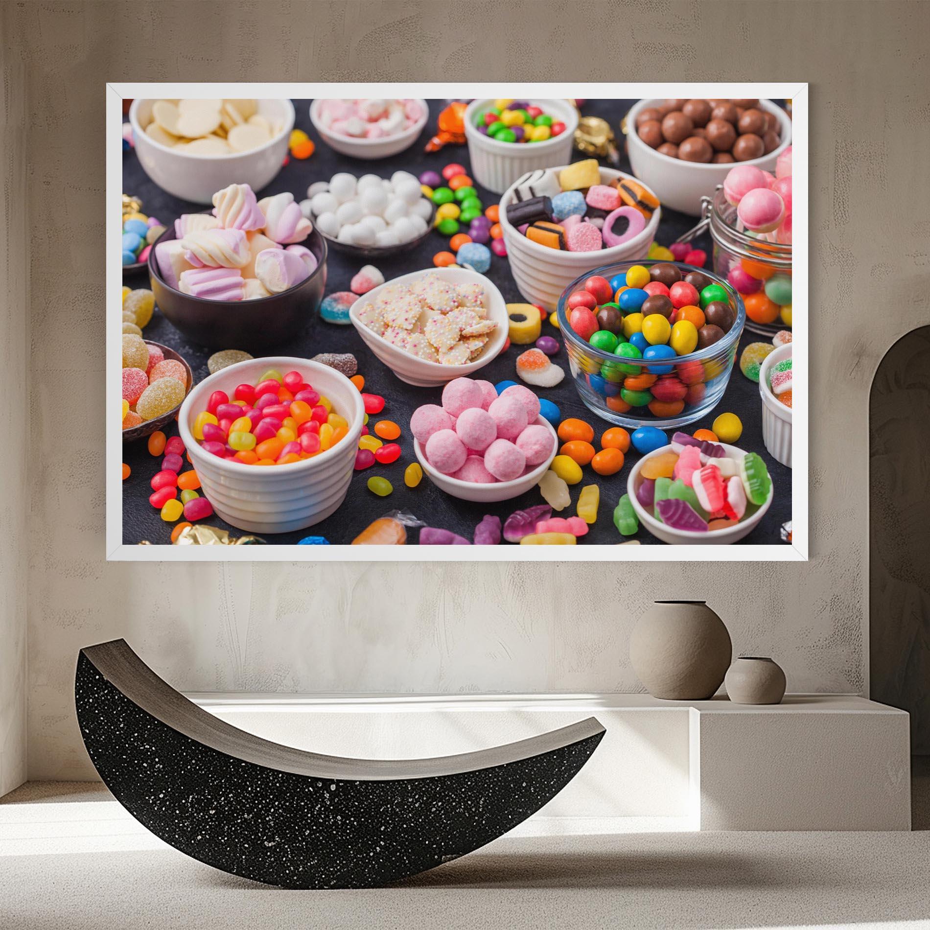 Leinwandbild Lollipop Candies mockup 8