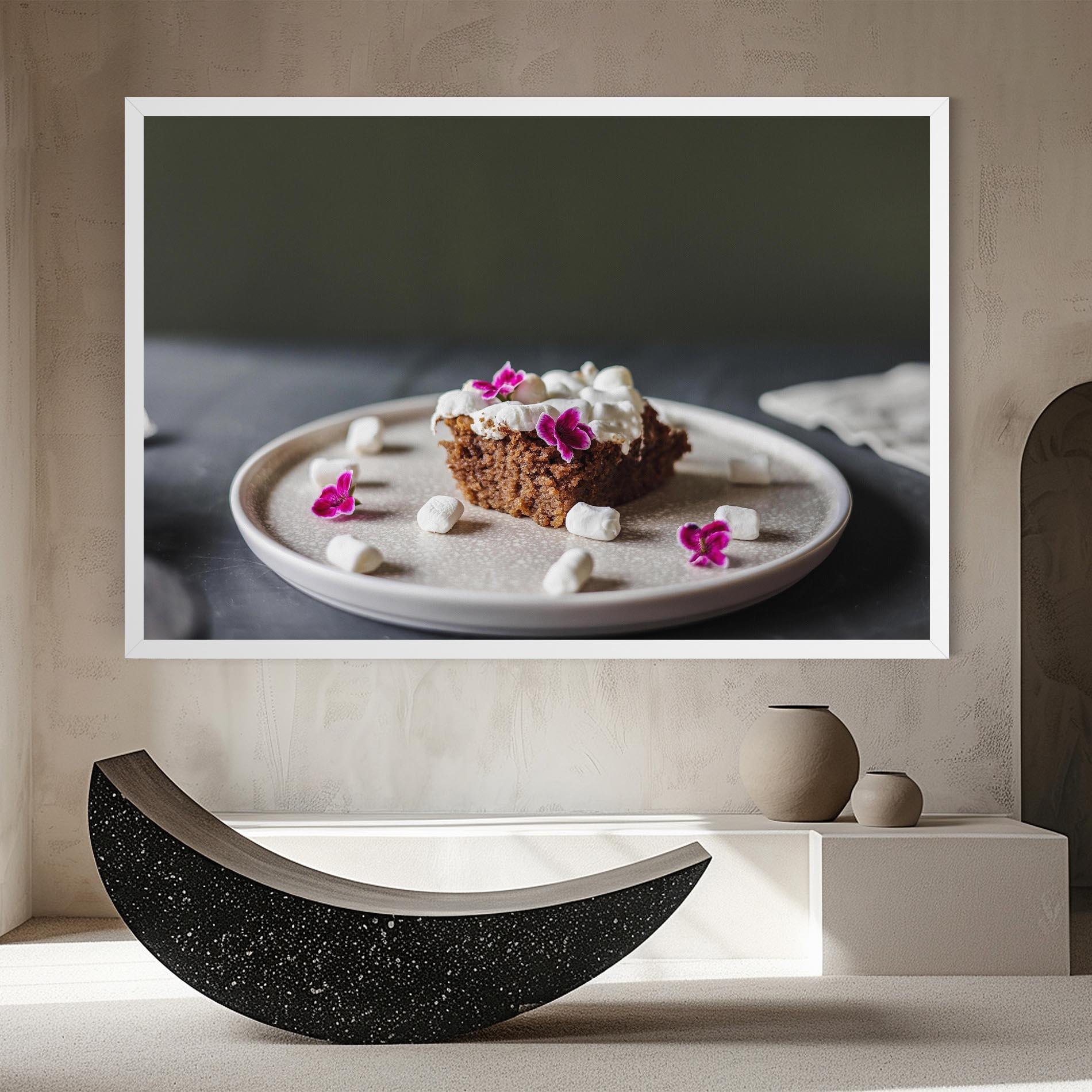 Leinwandbild Marshmallow Cake mockup 8