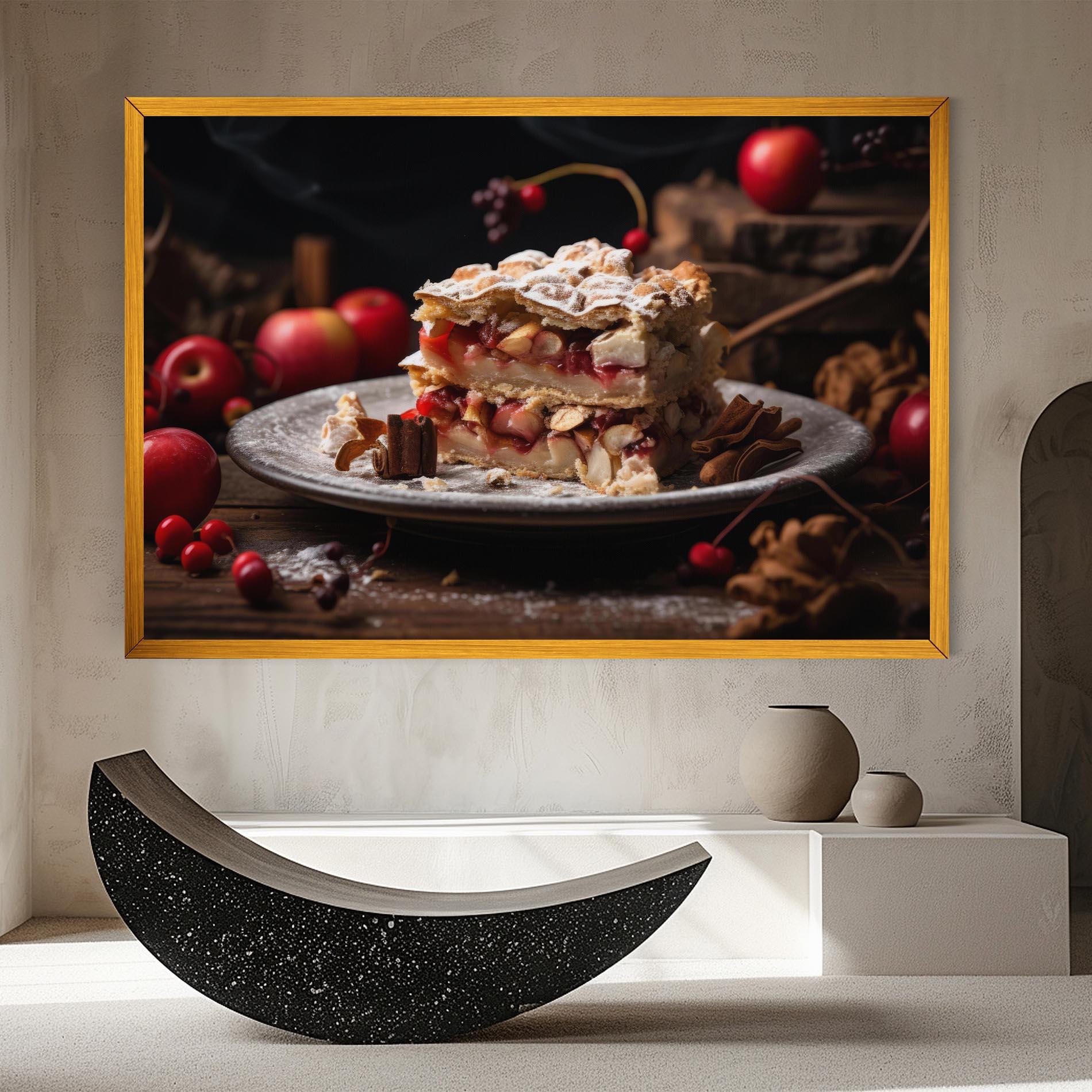 Leinwandbild Apple Cinnamon mockup 8