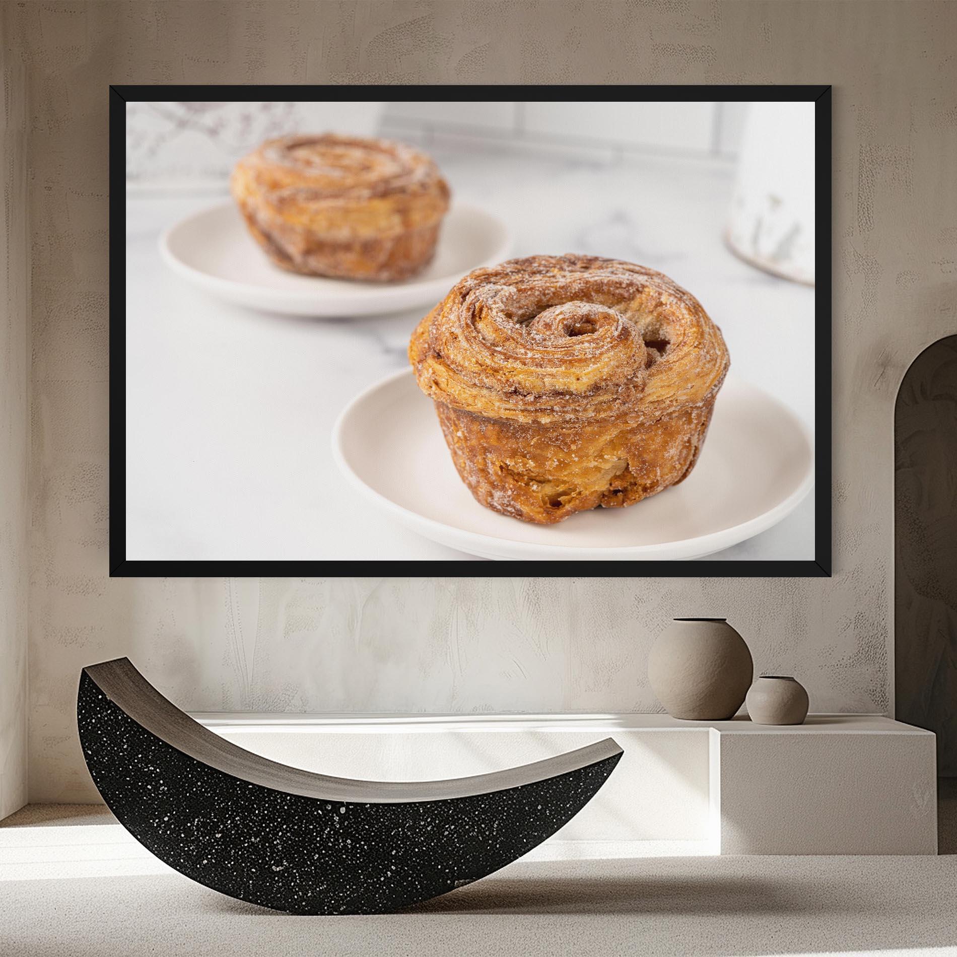 Leinwandbild Cinnamon Roll mockup 8
