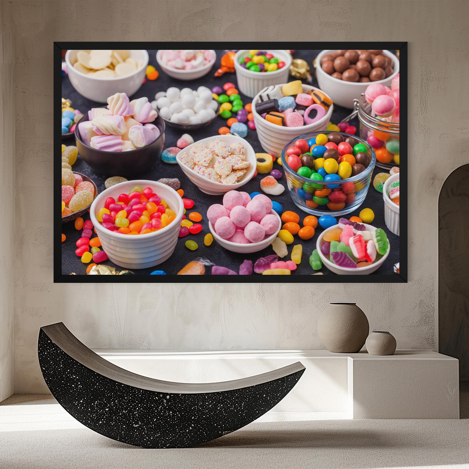 Leinwandbild Lollipop Candies mockup 8