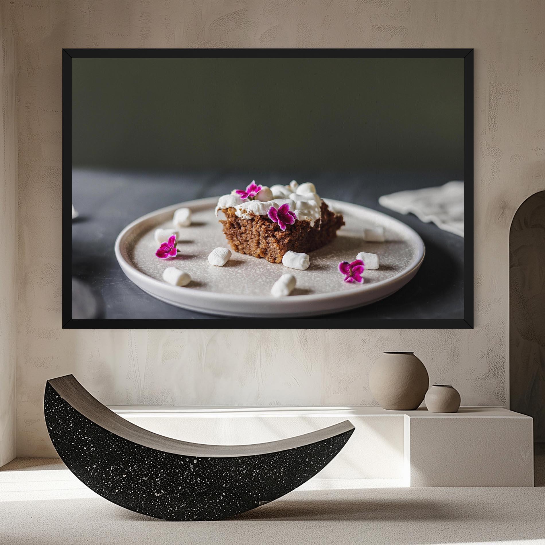 Leinwandbild Marshmallow Cake mockup 8