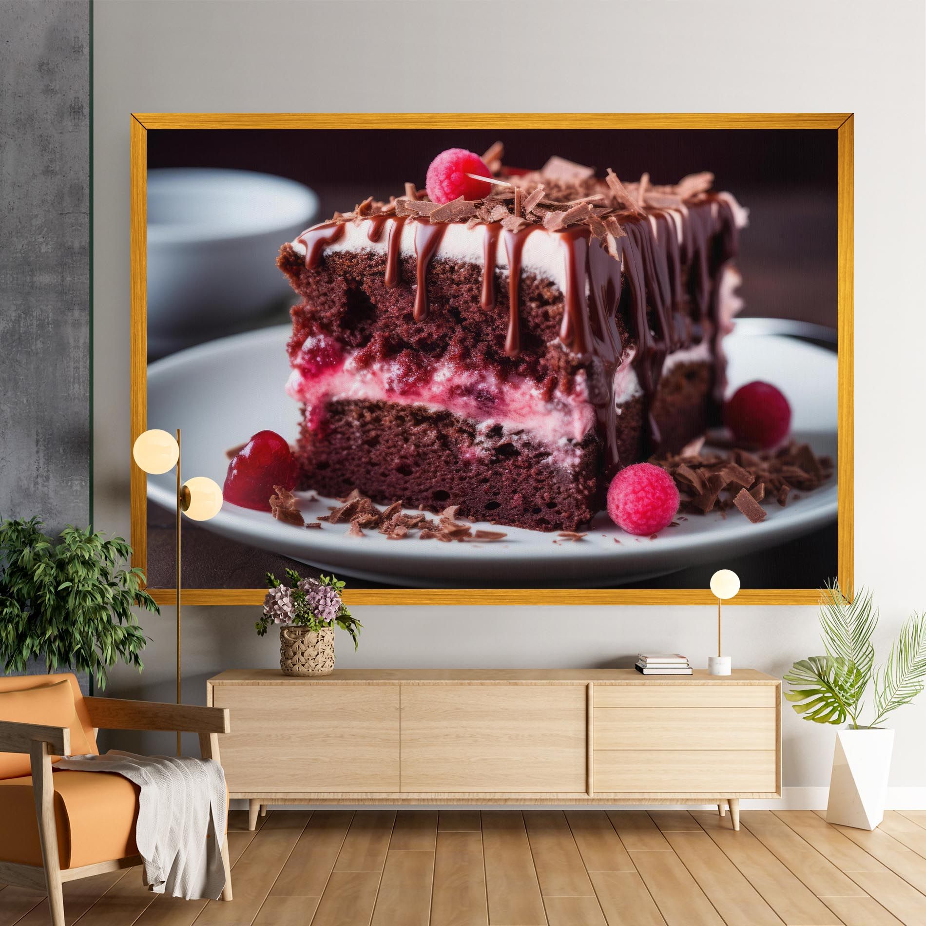 Brown Cake mockup 9