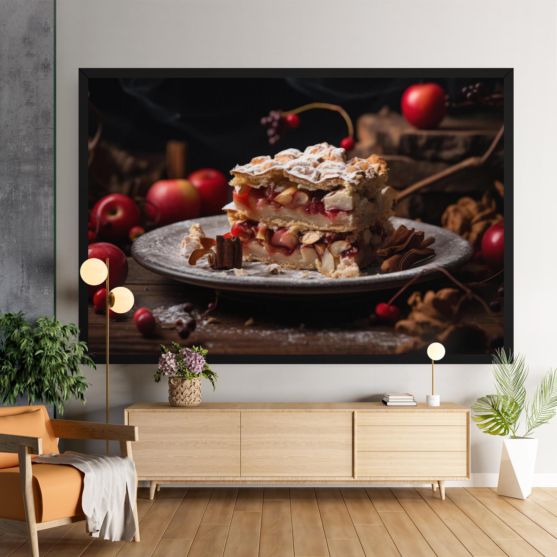 Leinwandbild Apple Cinnamon mockup 9