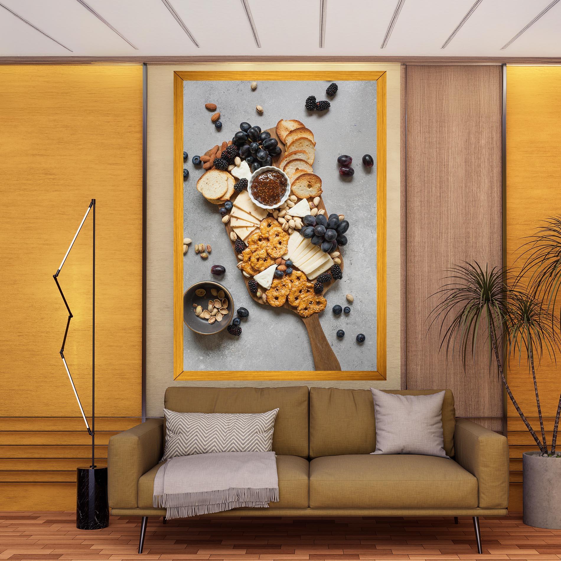 Leinwandbild Appetizers mockup 9