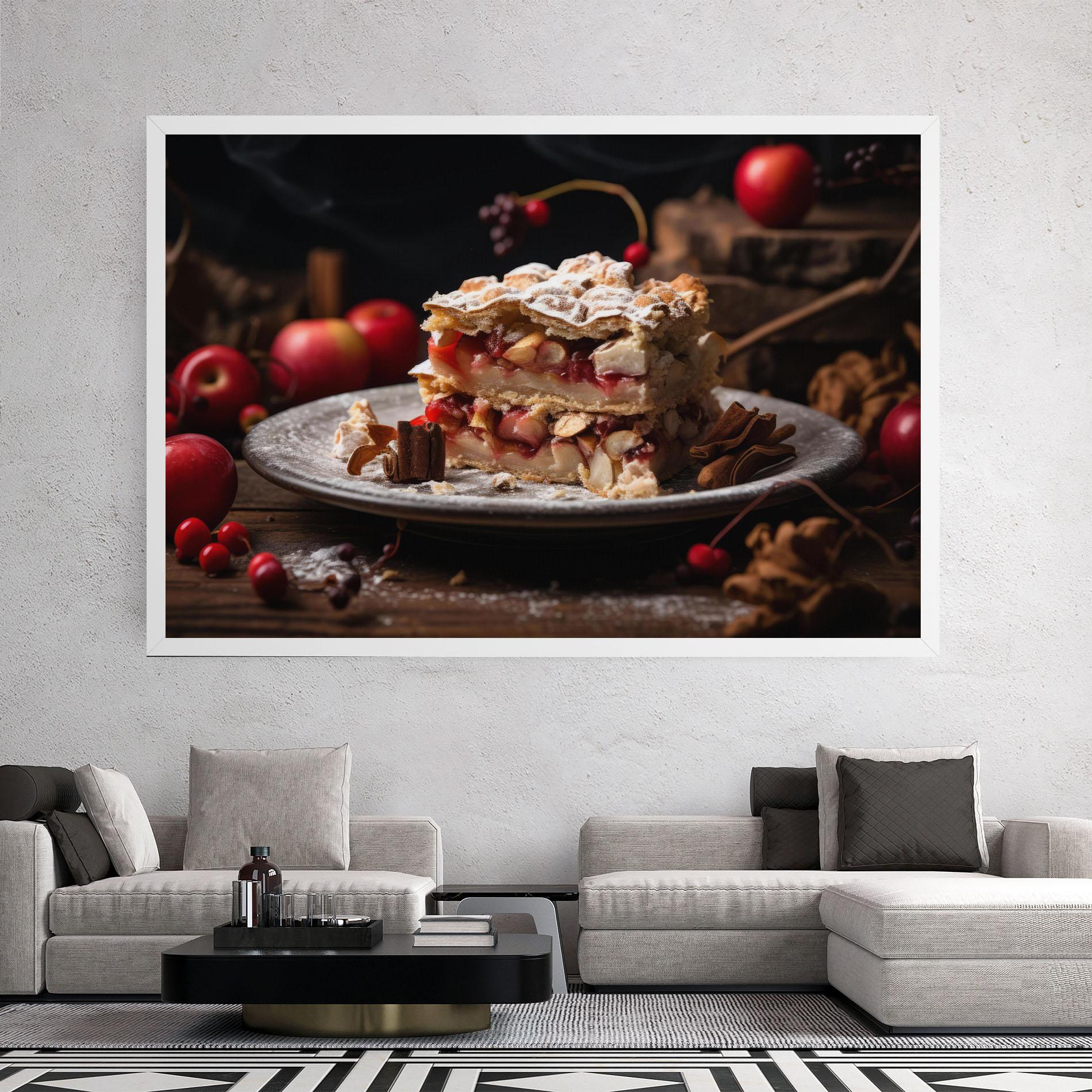 Leinwandbild Apple Cinnamon mockup 2