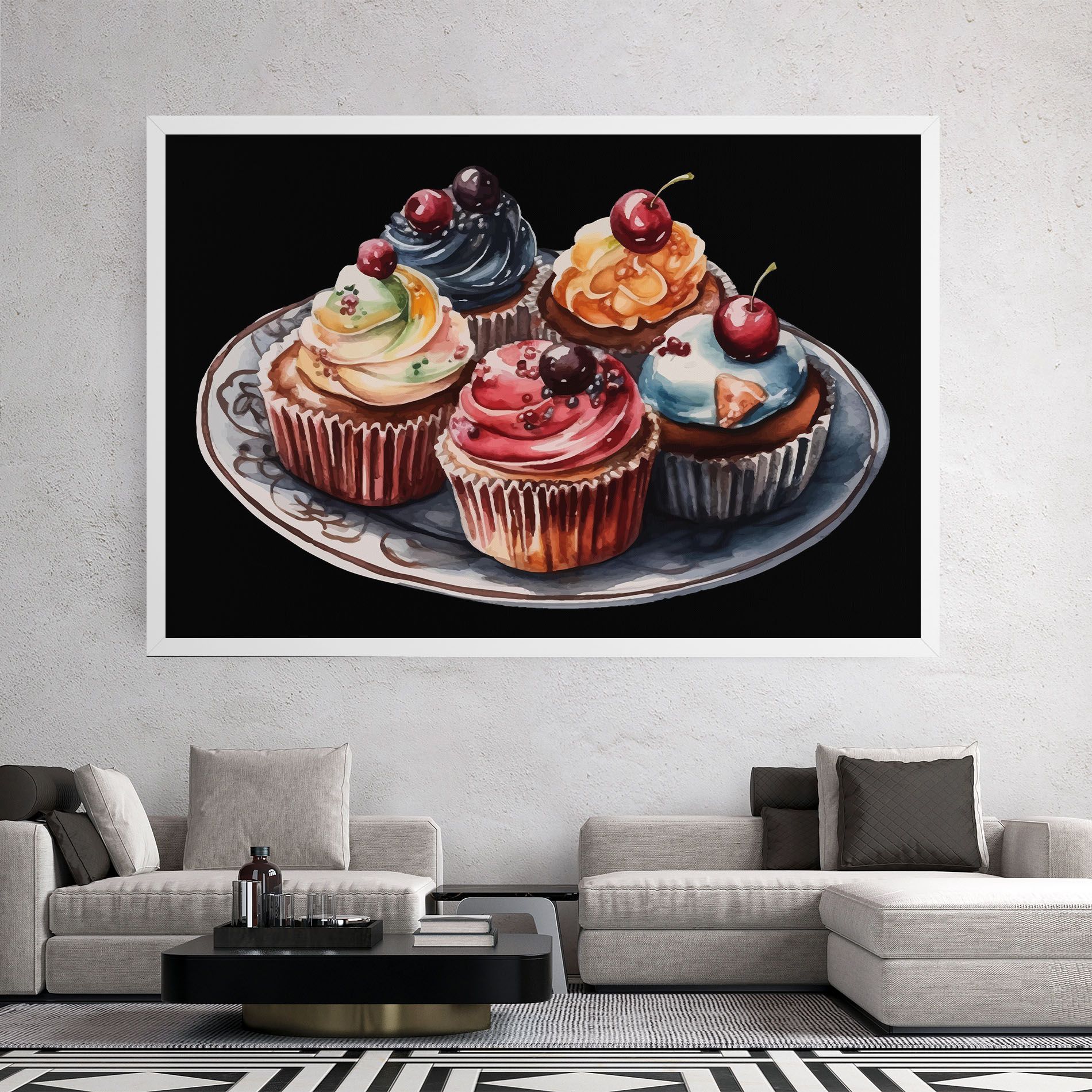 Colorful Muffins mockup 2