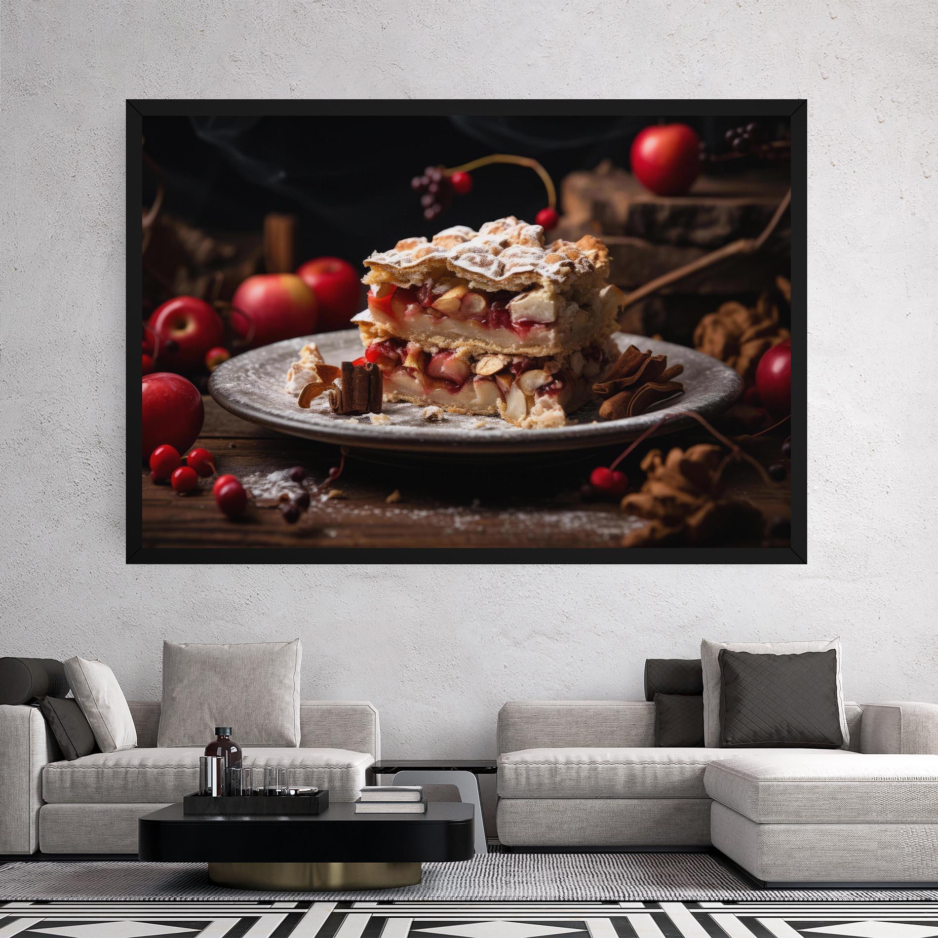 Leinwandbild Apple Cinnamon mockup 2