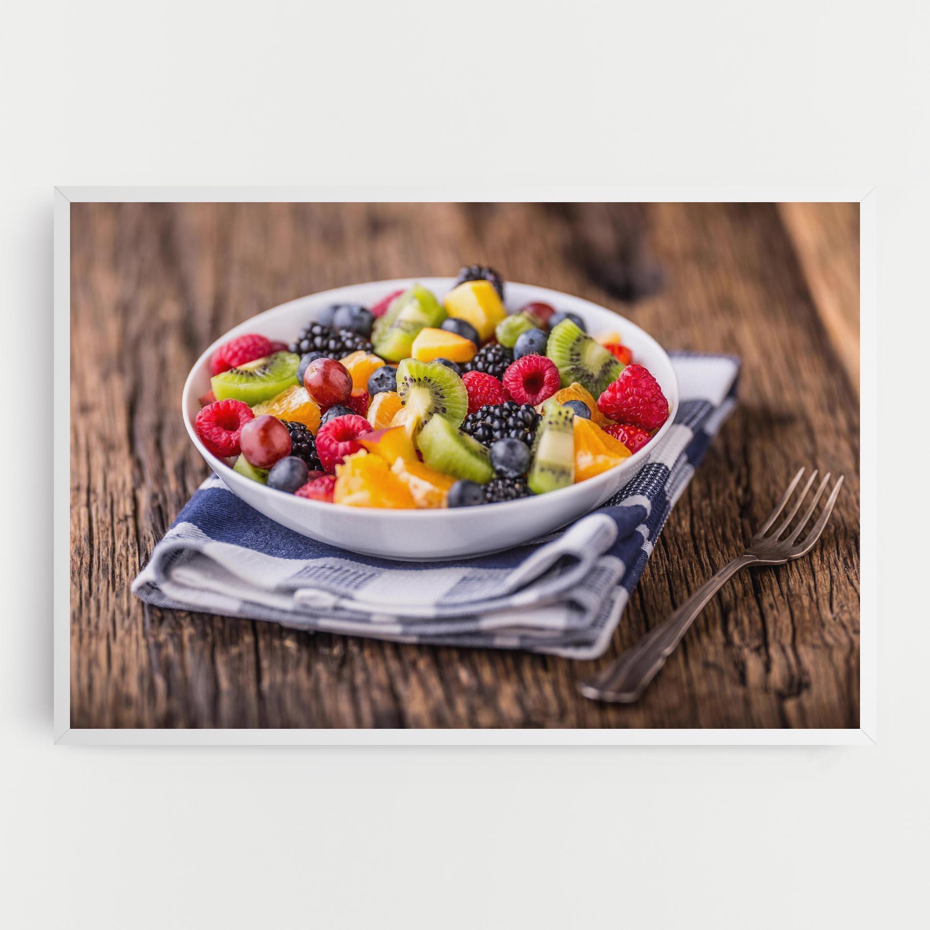 Leinwandbild Fruit Salad mockup 0